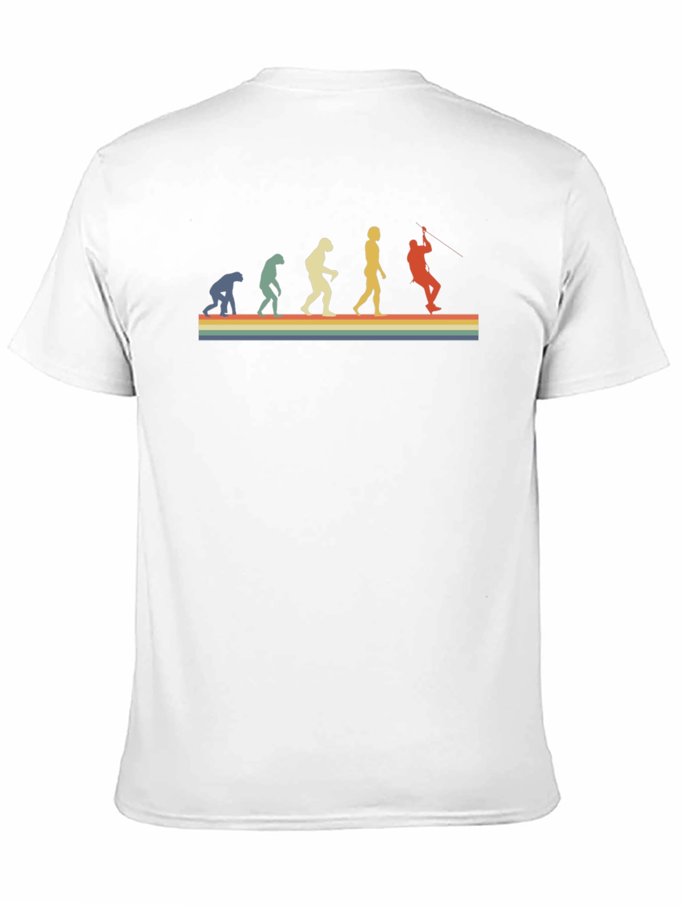 Evolution of Zip Lining T-Shirt