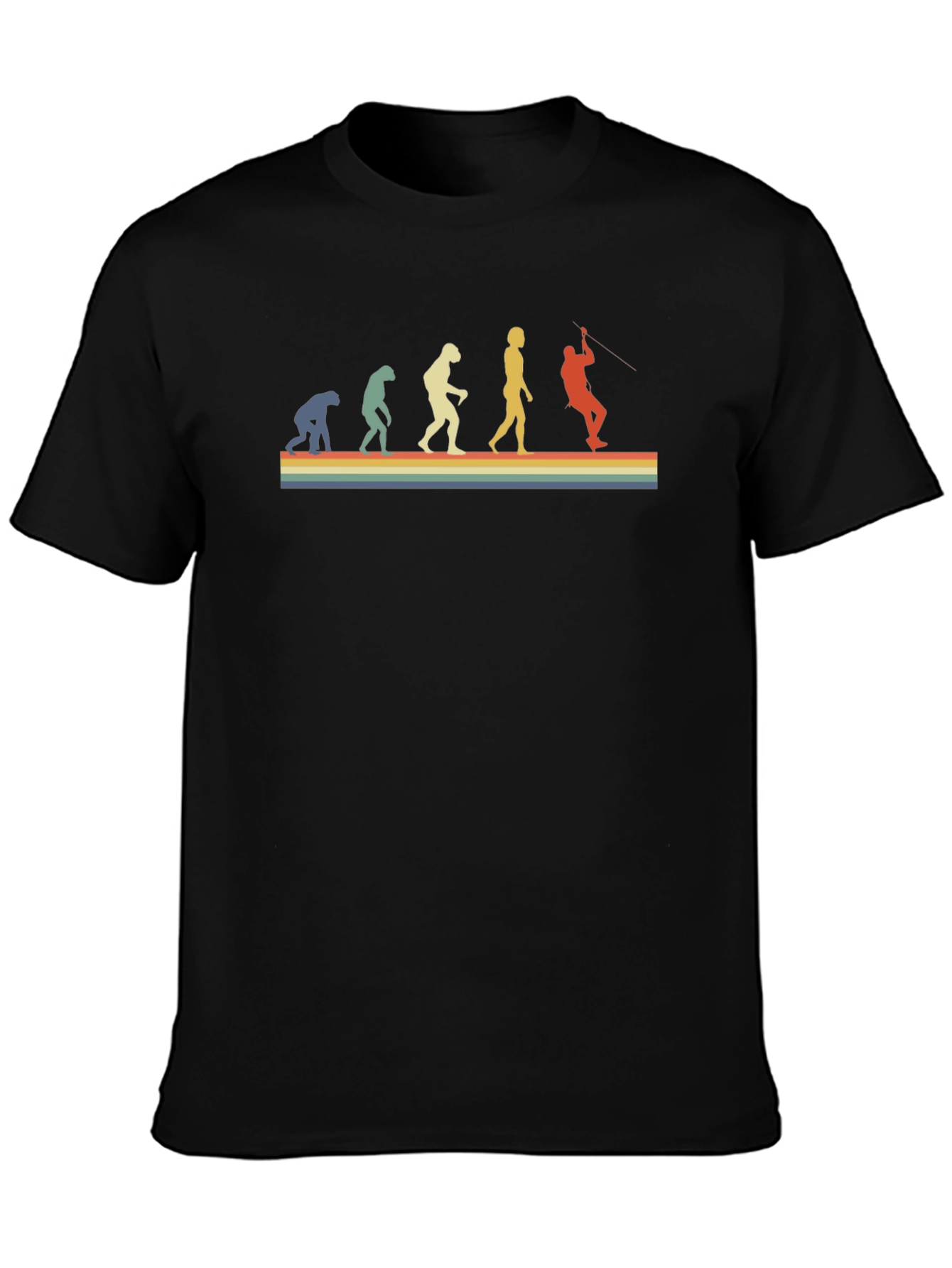 Evolution of Zip Lining T-Shirt
