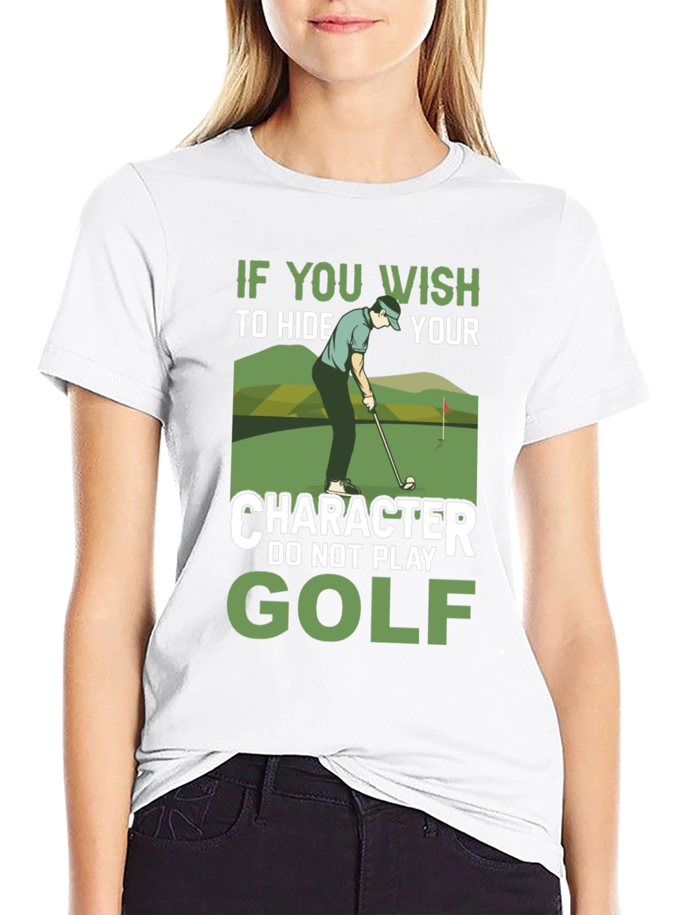Golf Character T-Shirt