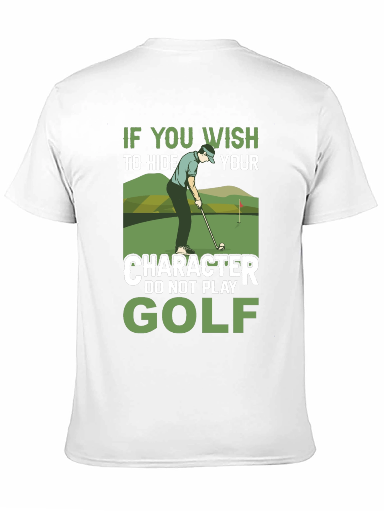 Golf Character T-Shirt