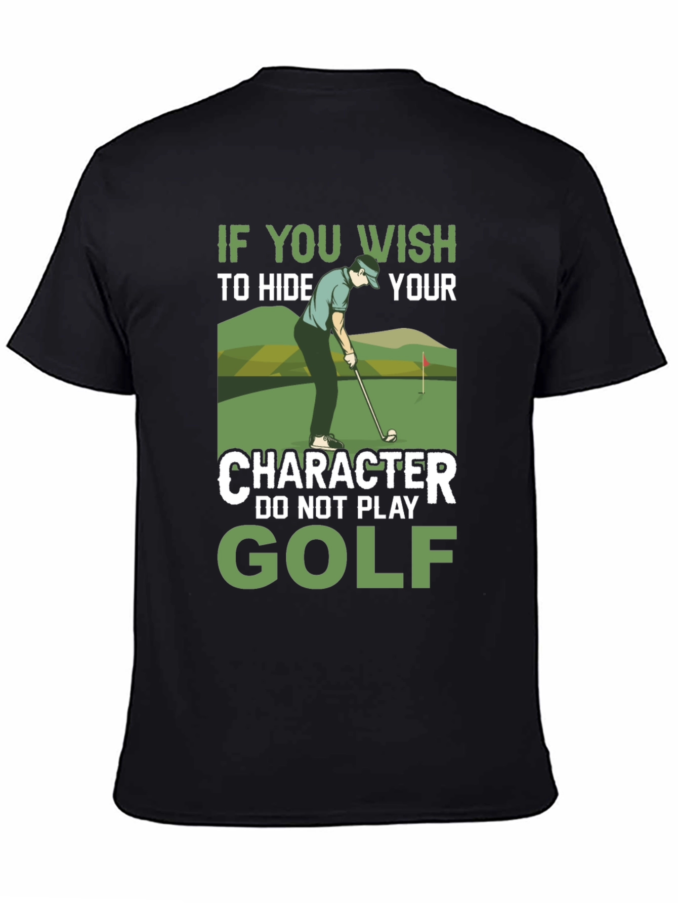 Golf Character T-Shirt