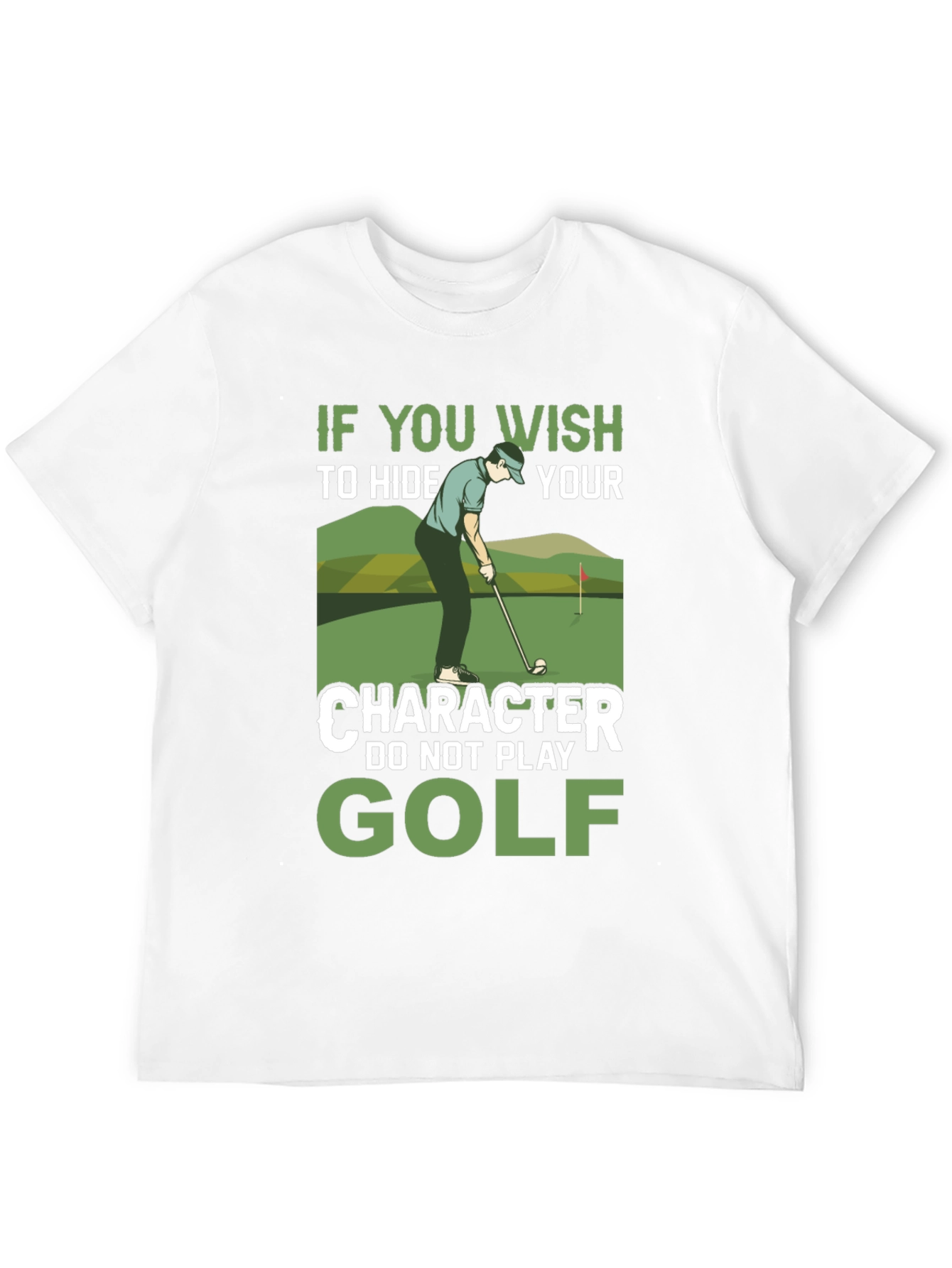 Golf Character T-Shirt