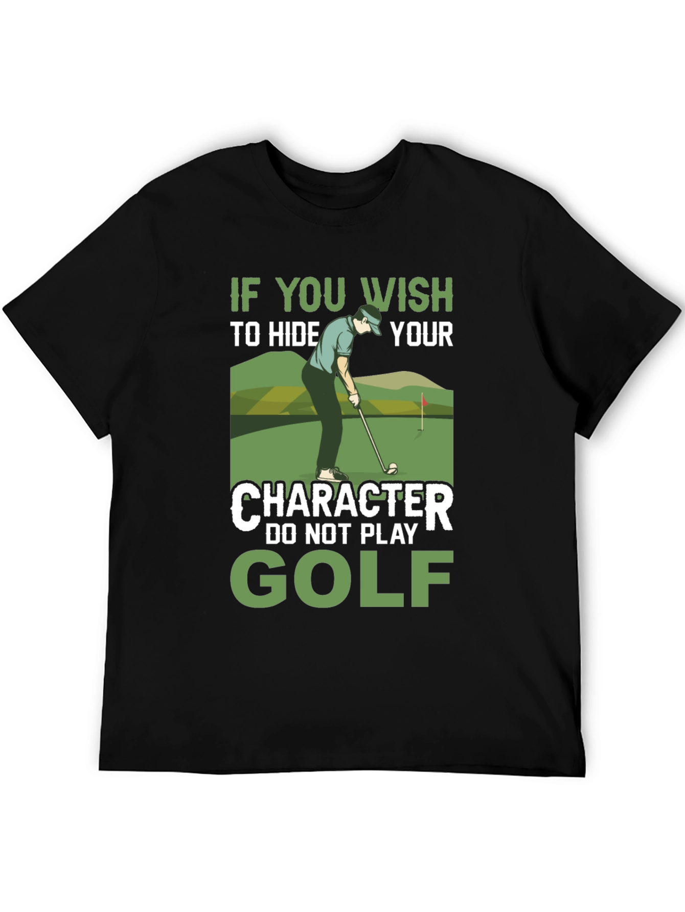 Golf Character T-Shirt