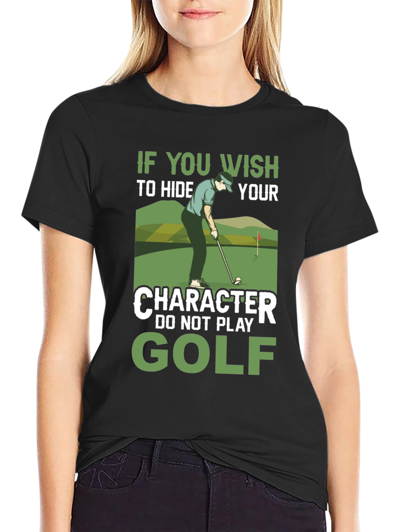 Golf Character T-Shirt