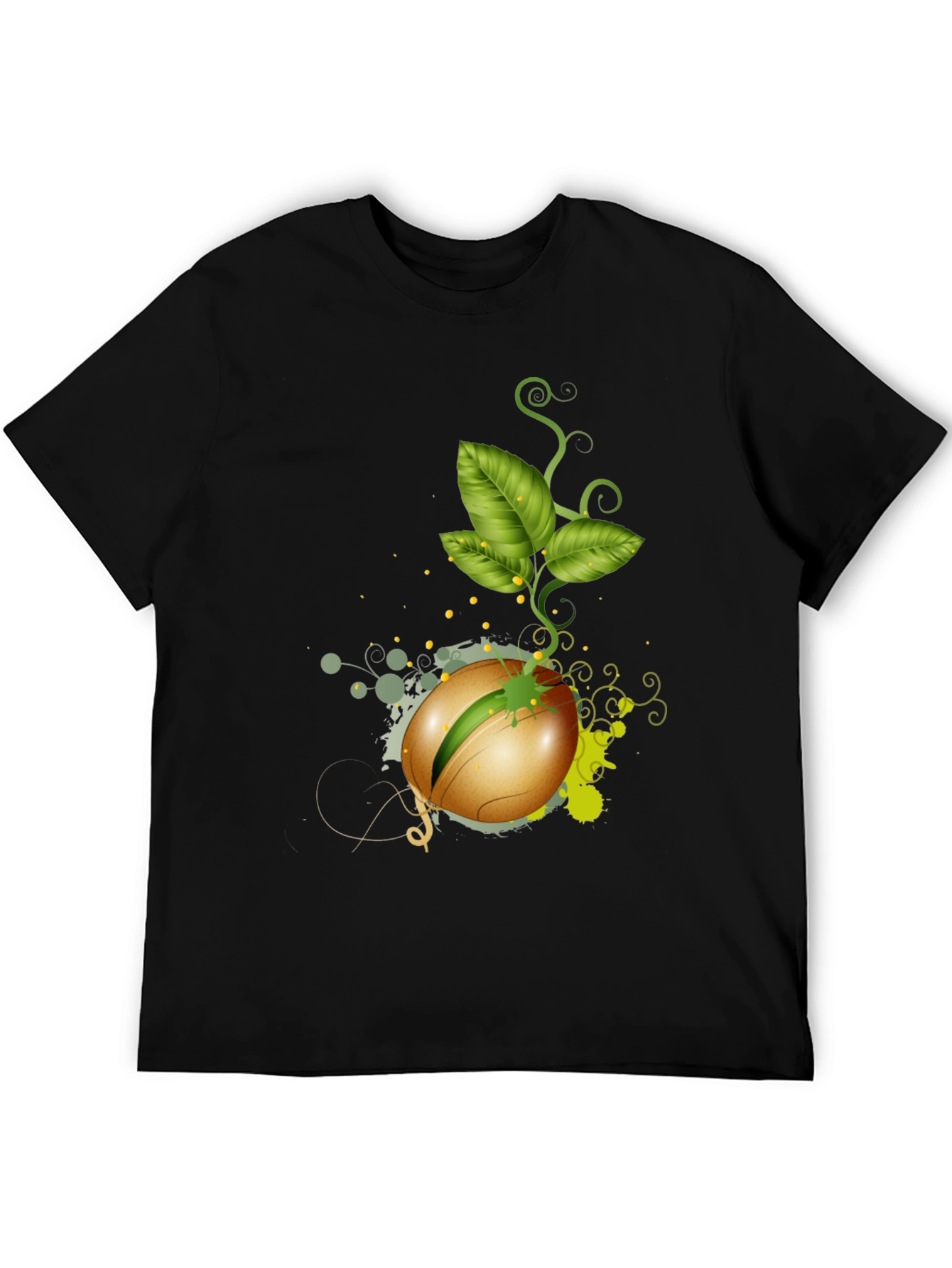 Nature Sprout Graphic T-Shirt