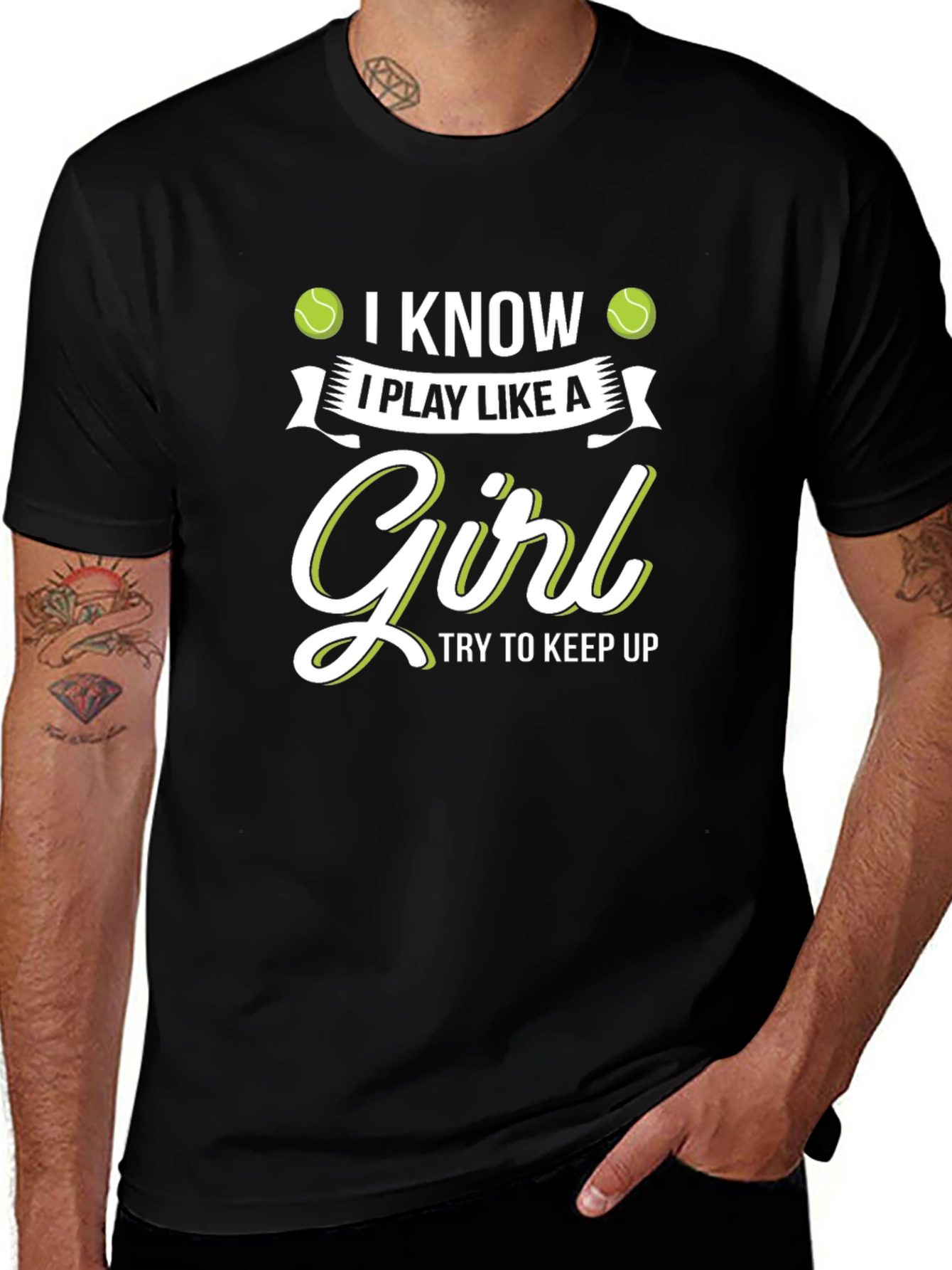 I Know I Play Like A Girl T-Shirt