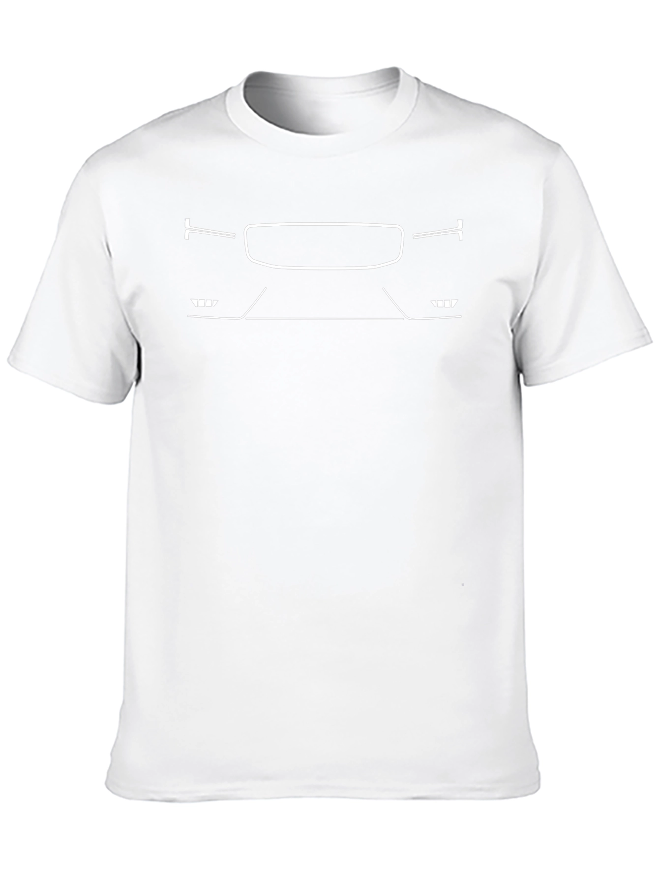 Car Front Silhouette T-Shirt - Automotive Style