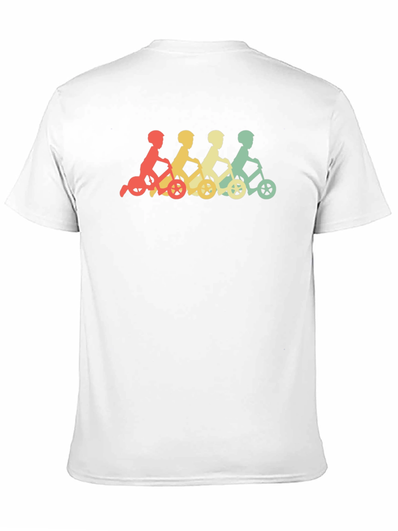 Retro Kids on Tricycles Graphic Tee