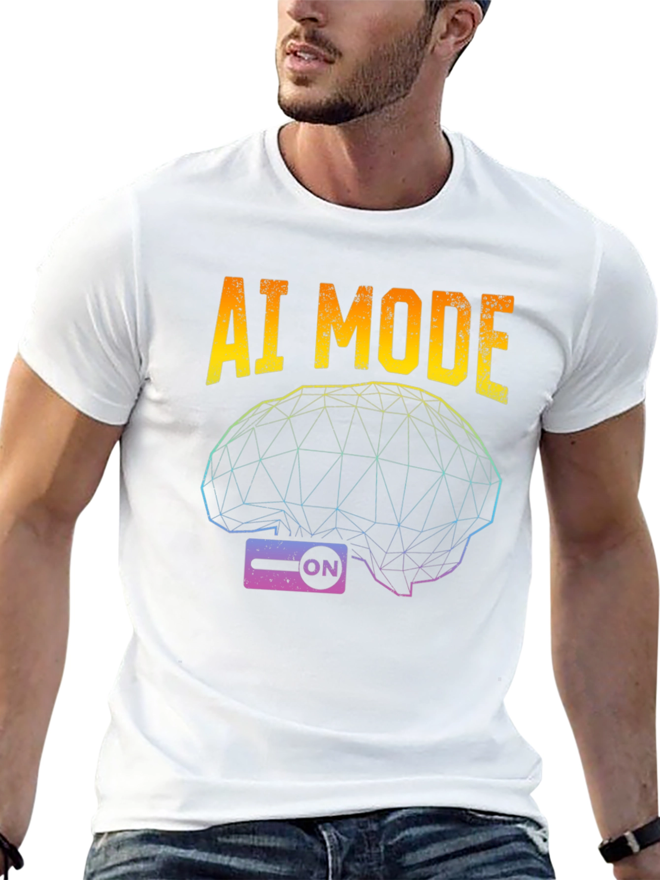 AI Mode On Graphic T-Shirt