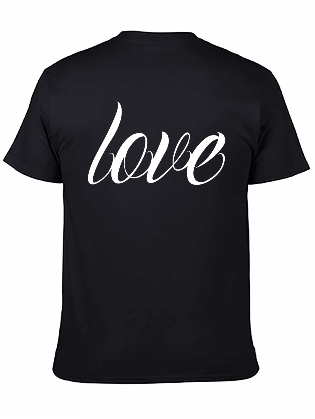 Love Graphic Black Tee - Stylish and Comfortable