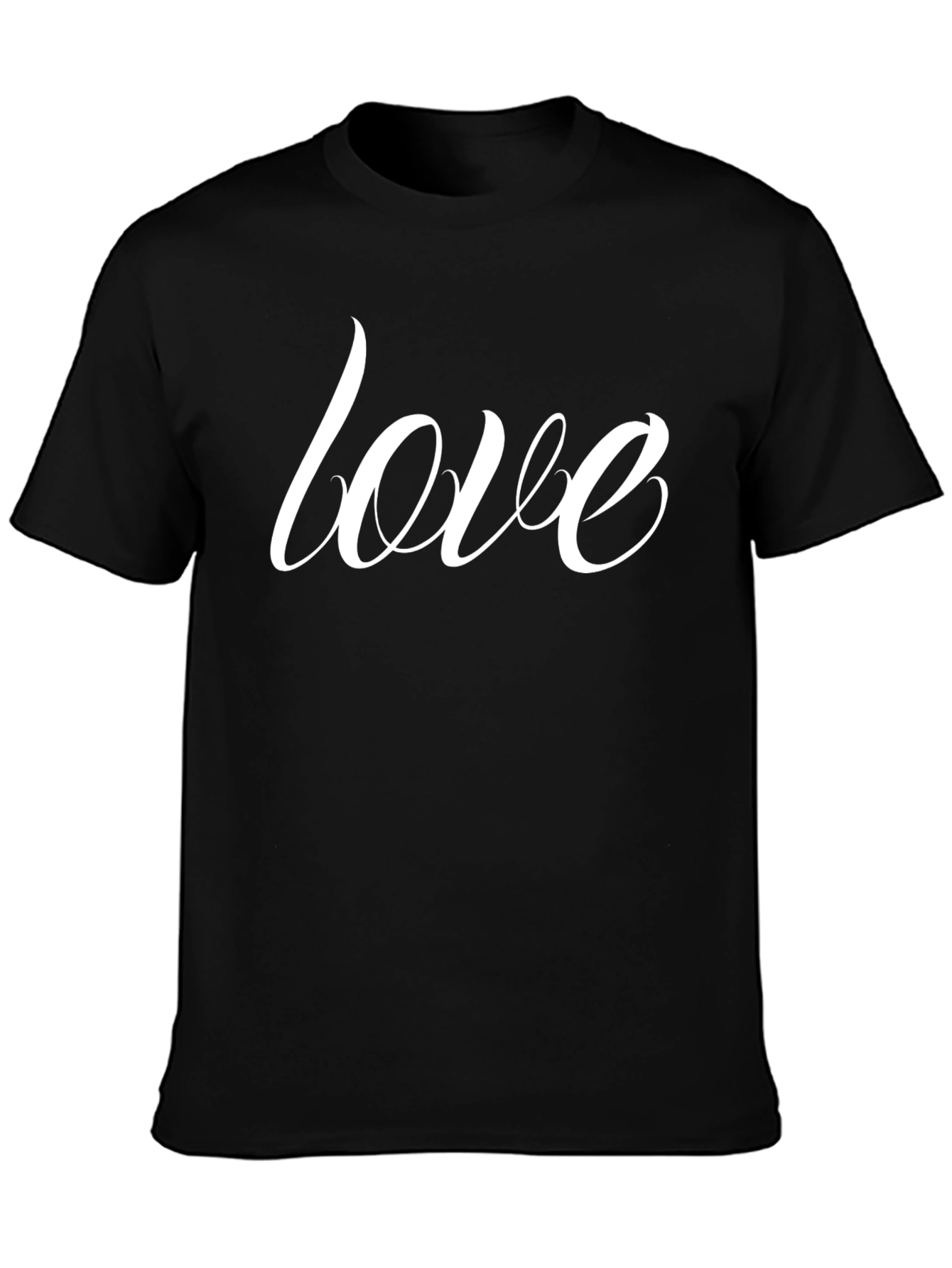 Love Graphic Black Tee - Stylish and Comfortable