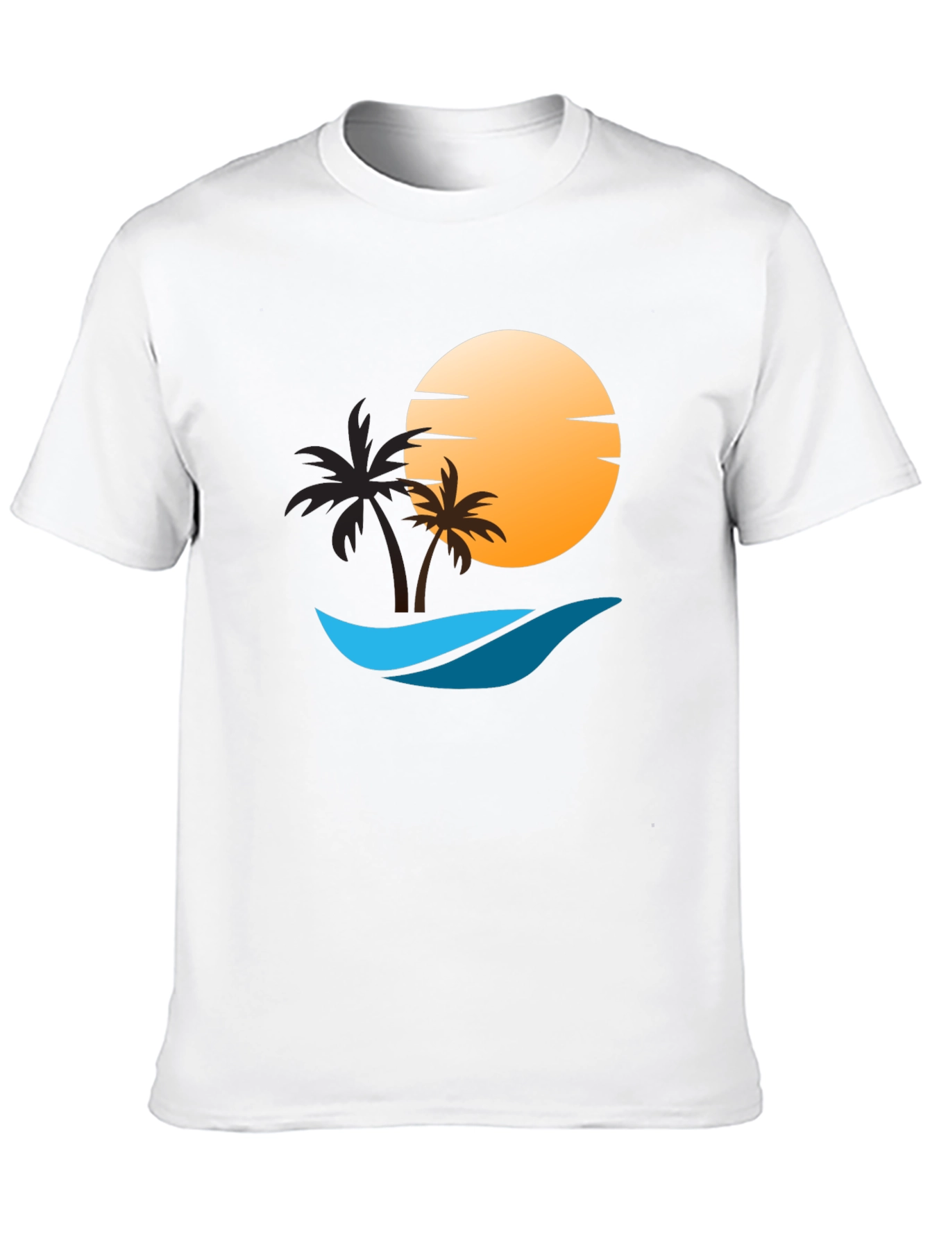 Sunset Beach Graphic T-Shirt