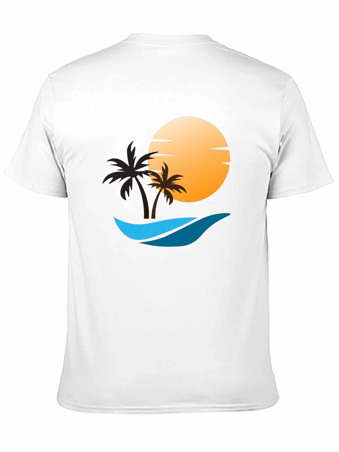 Sunset Beach Graphic T-Shirt