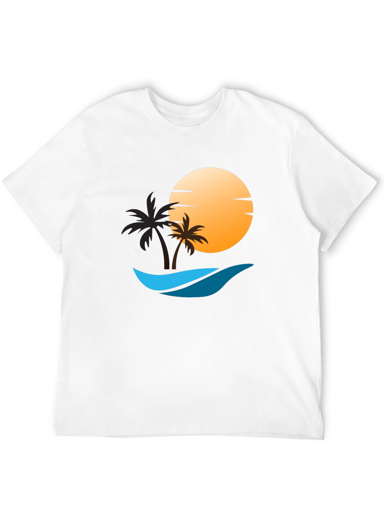 Sunset Beach Graphic T-Shirt