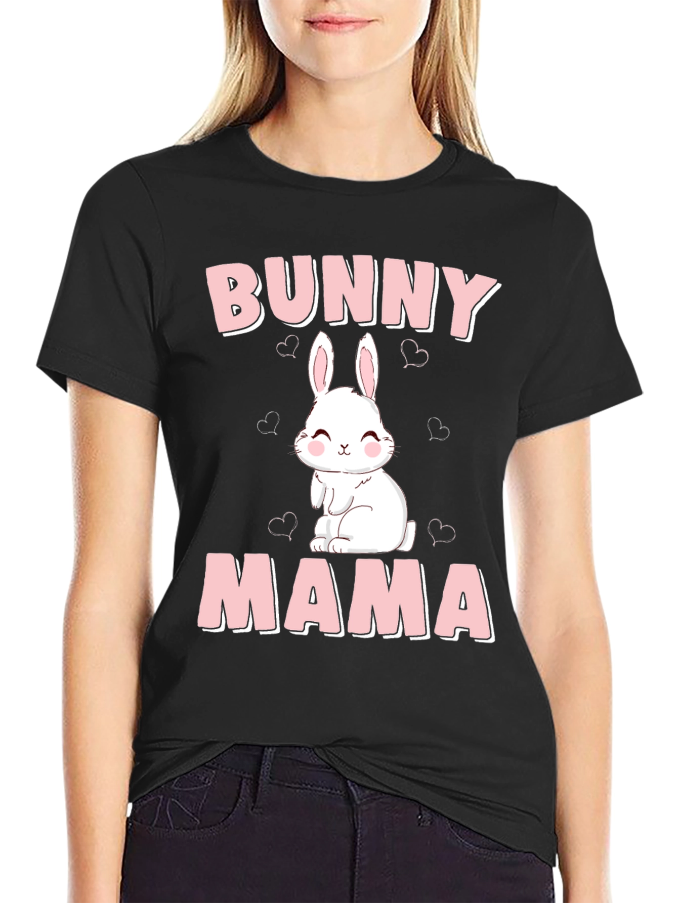 Bunny Mama T-Shirt - Cute Easter Gift