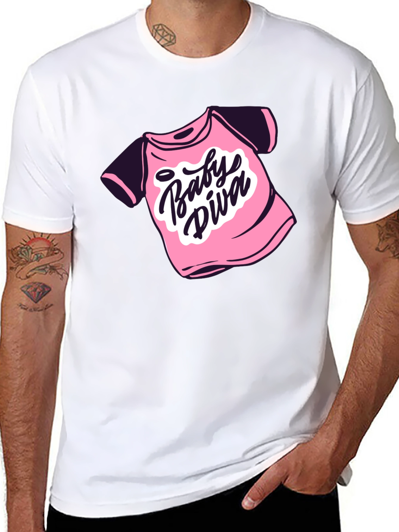 Baby Diva Graphic Tee - Stylish & Comfortable