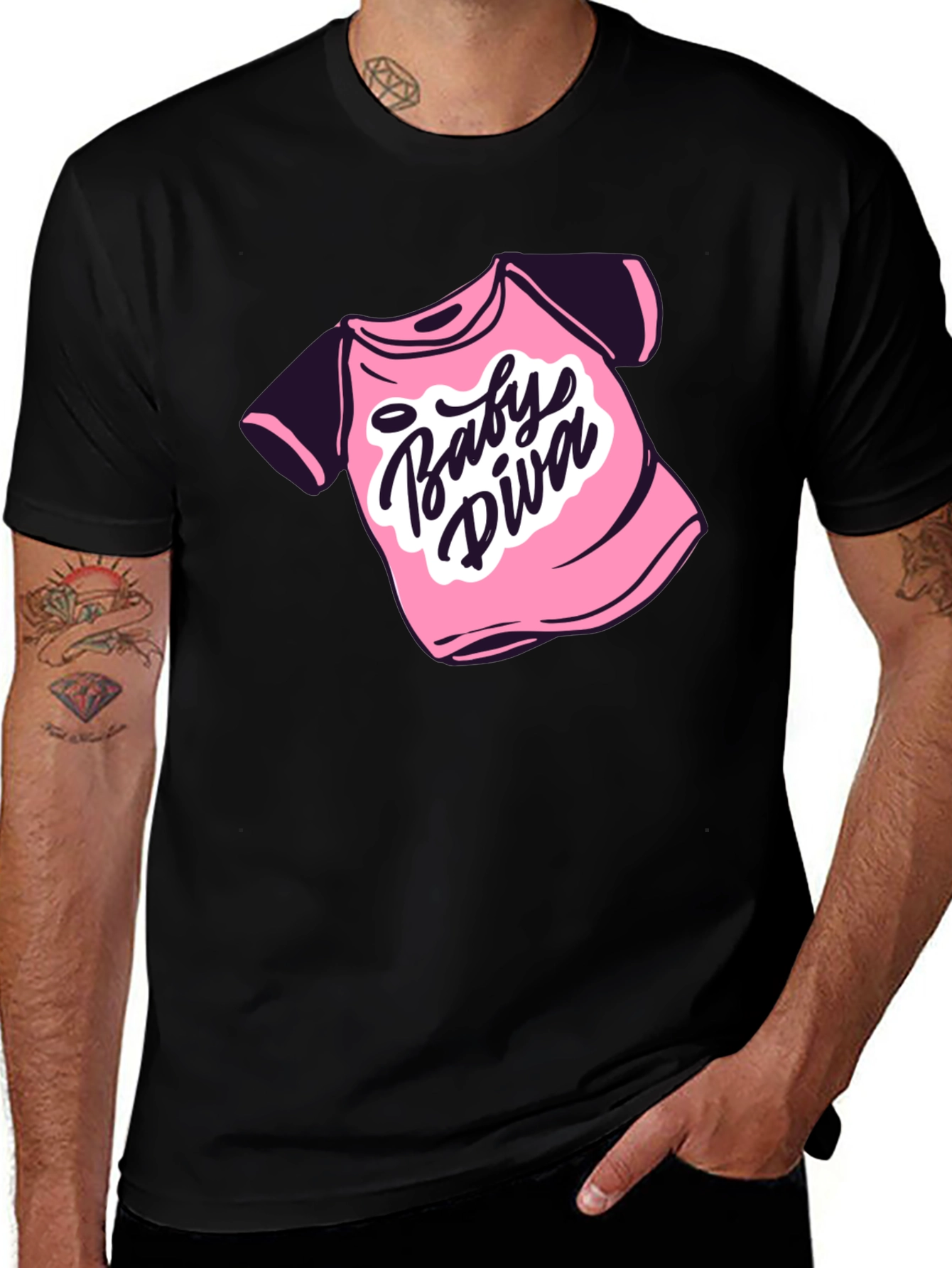 Baby Diva Graphic Tee - Stylish & Comfortable