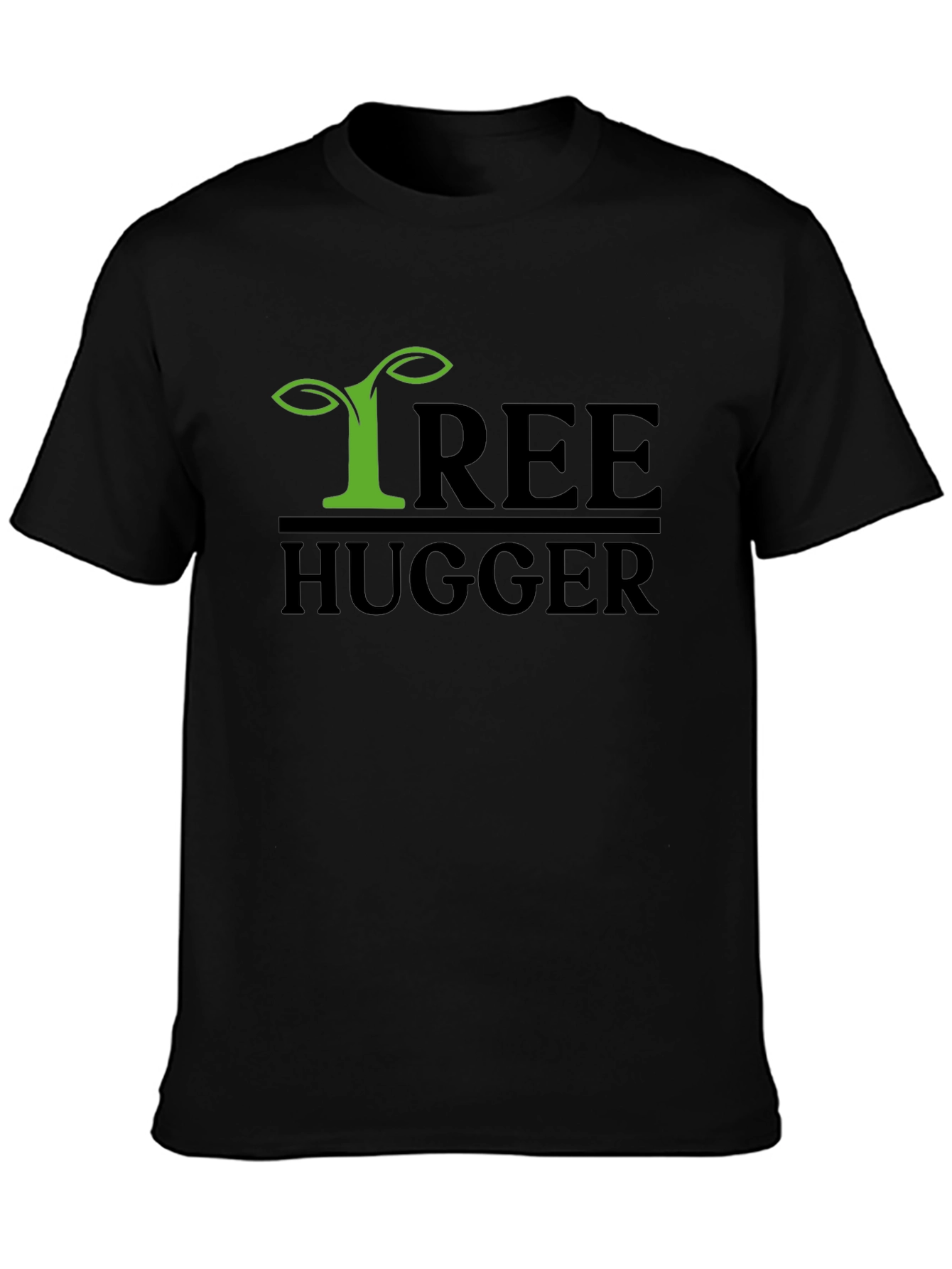 Tree Hugger Graphic Tee - Eco-Friendly Statement Shirt