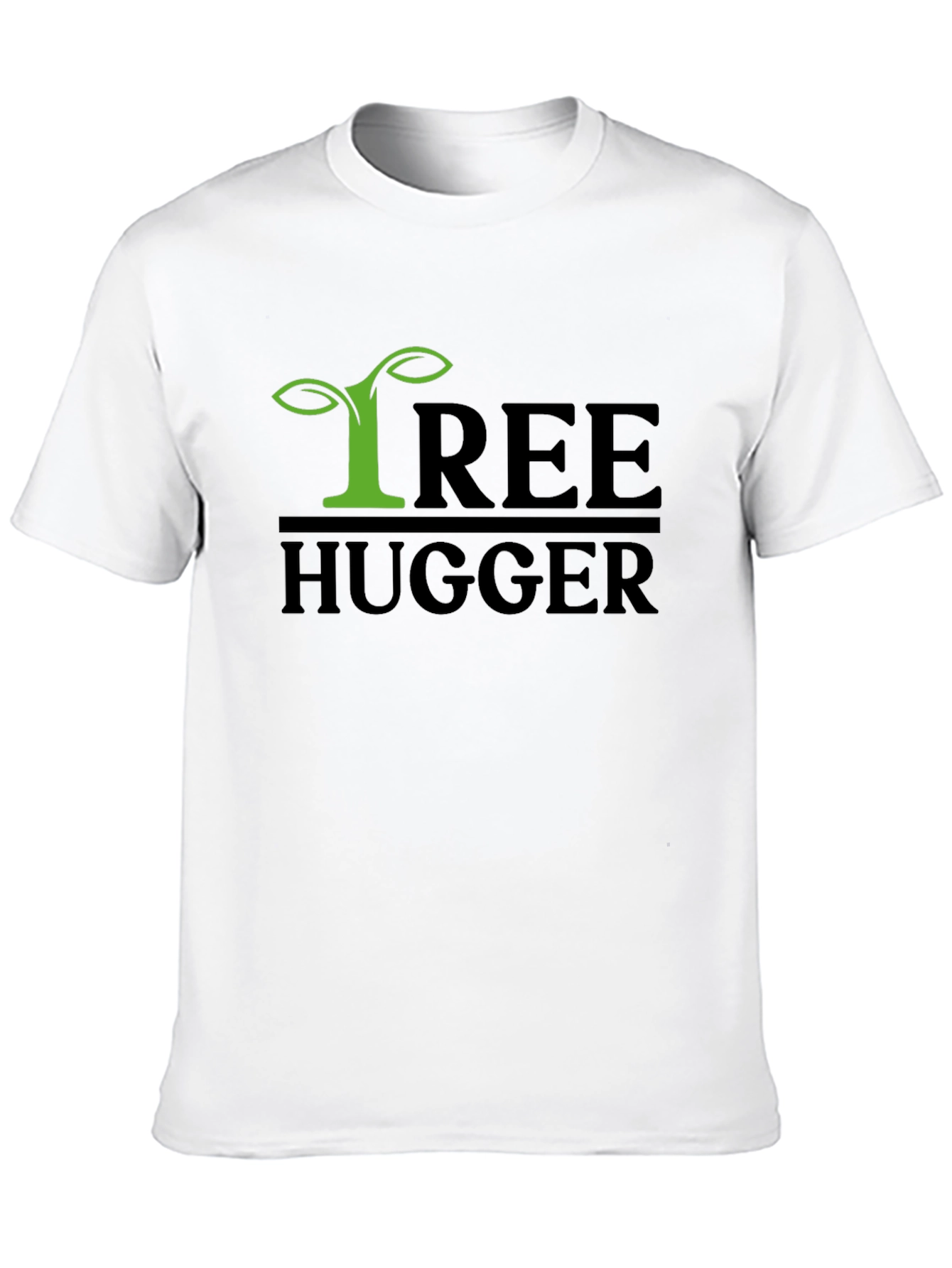 Tree Hugger Graphic Tee - Eco-Friendly Statement Shirt