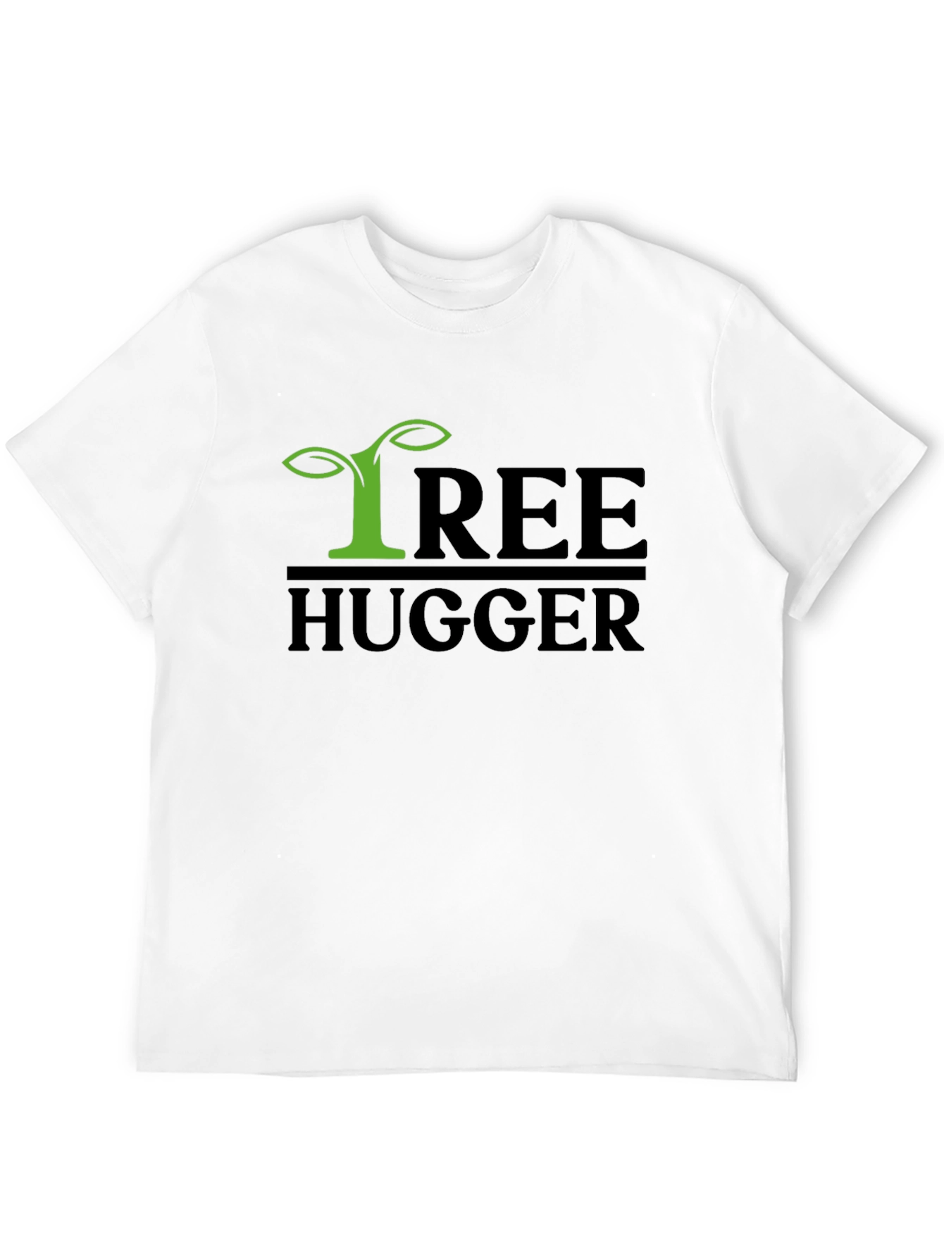 Tree Hugger Graphic Tee - Eco-Friendly Statement Shirt
