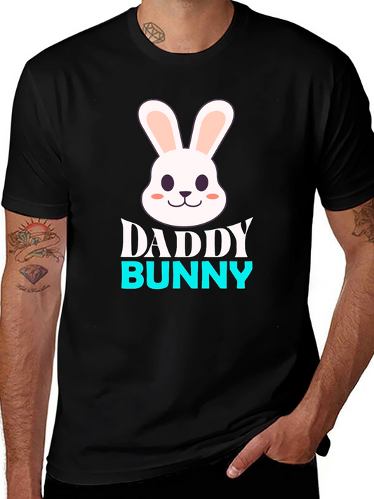 Daddy Bunny Graphic T-Shirt