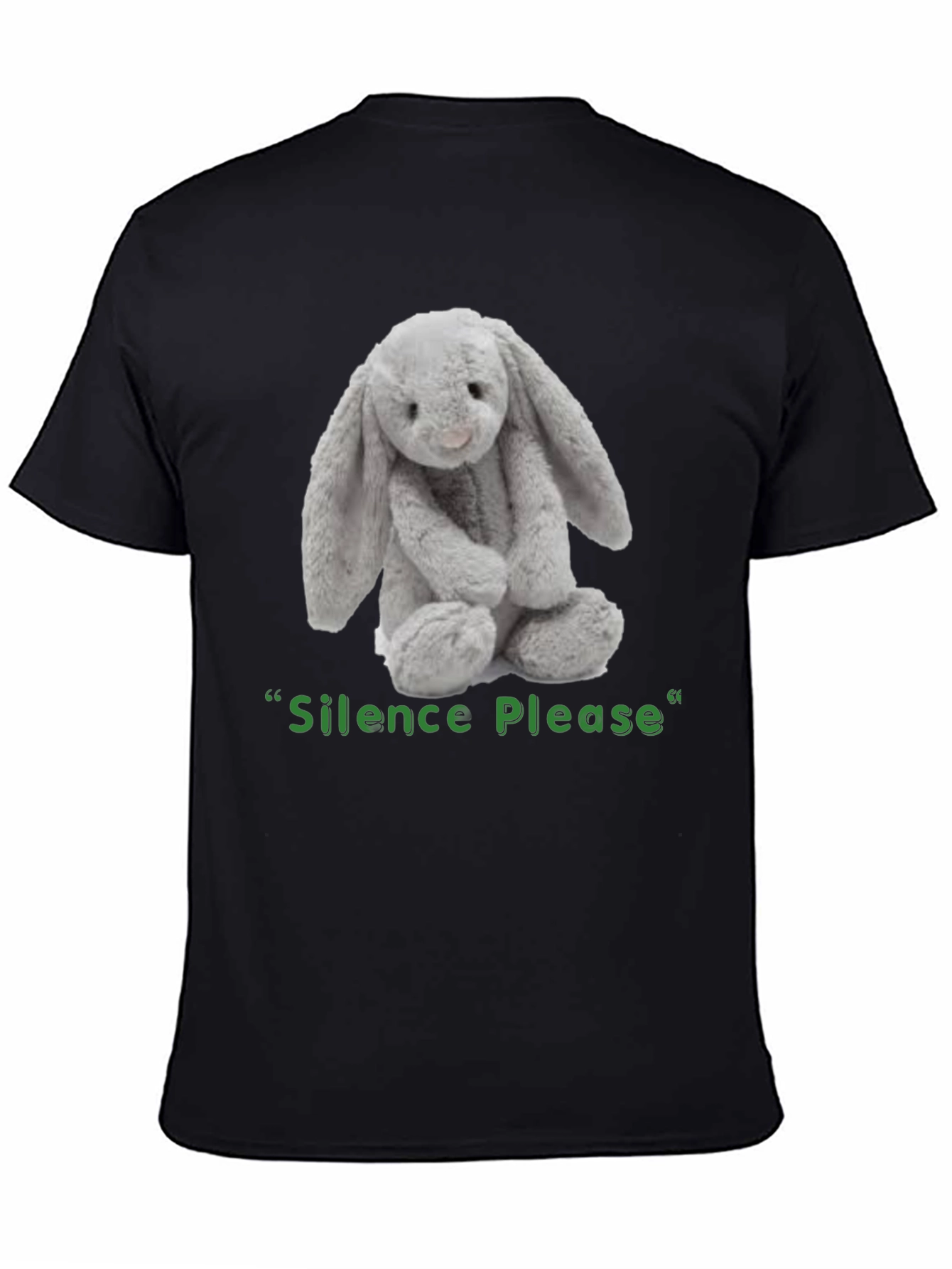 Silence Please Bunny T-Shirt