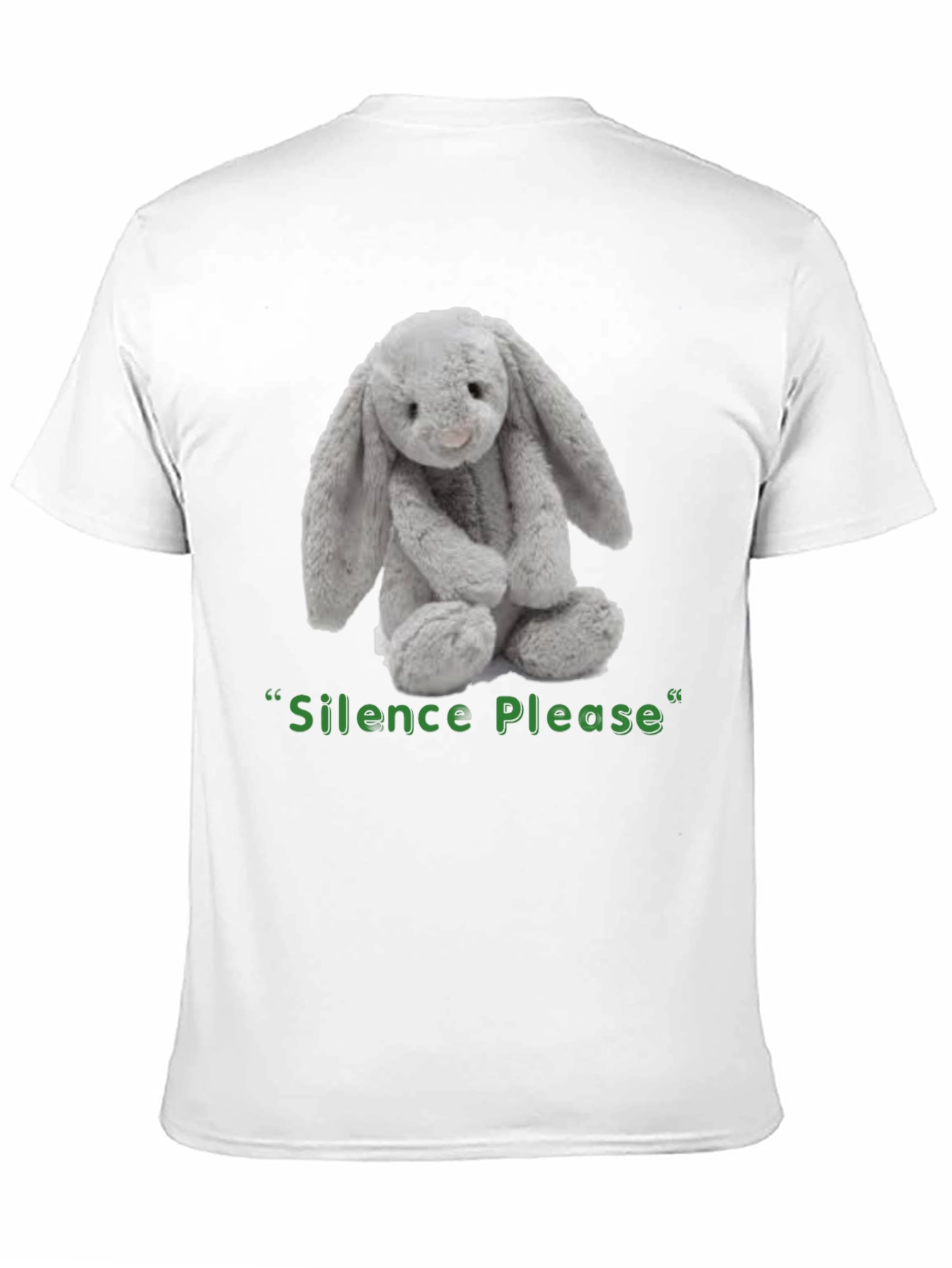 Silence Please Bunny T-Shirt