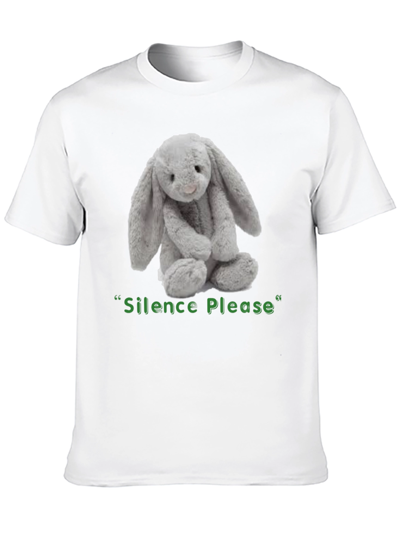 Silence Please Bunny T-Shirt