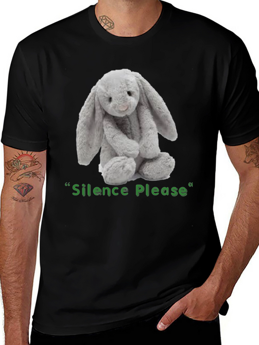 Silence Please Bunny T-Shirt