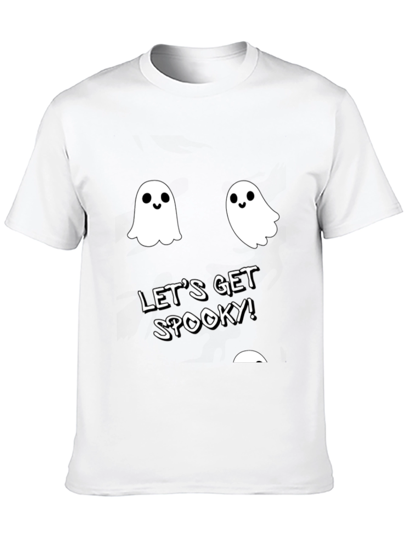 Spooky Season Tee - Ghost Graphic T-Shirt
