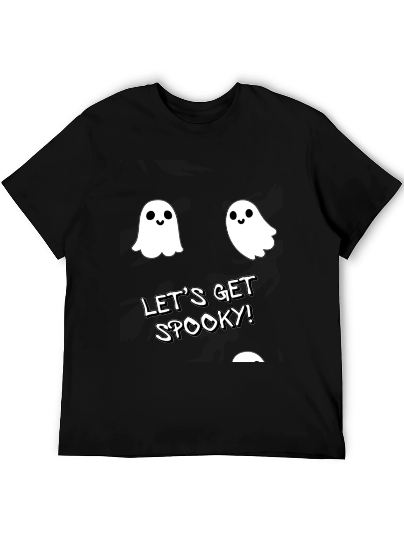 Spooky Season Tee - Ghost Graphic T-Shirt