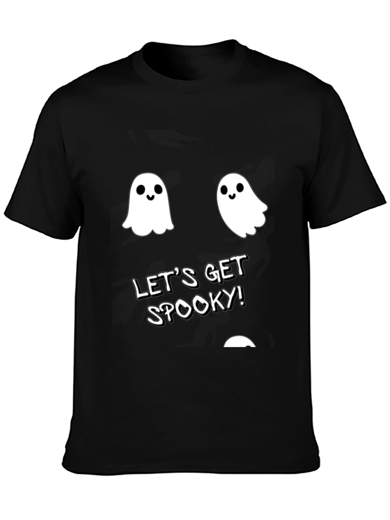 Spooky Season Tee - Ghost Graphic T-Shirt
