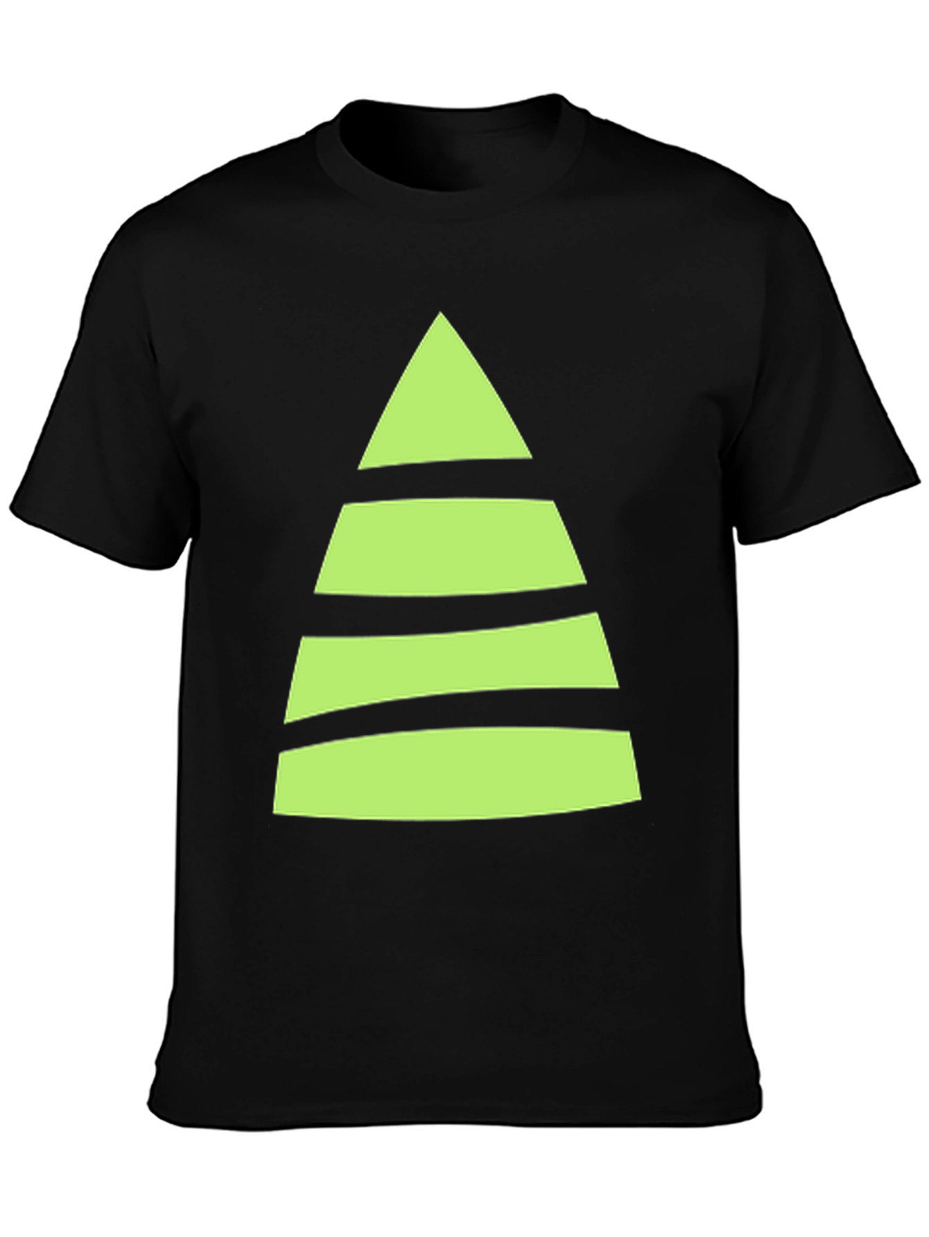 Striped Christmas Tree T-Shirt