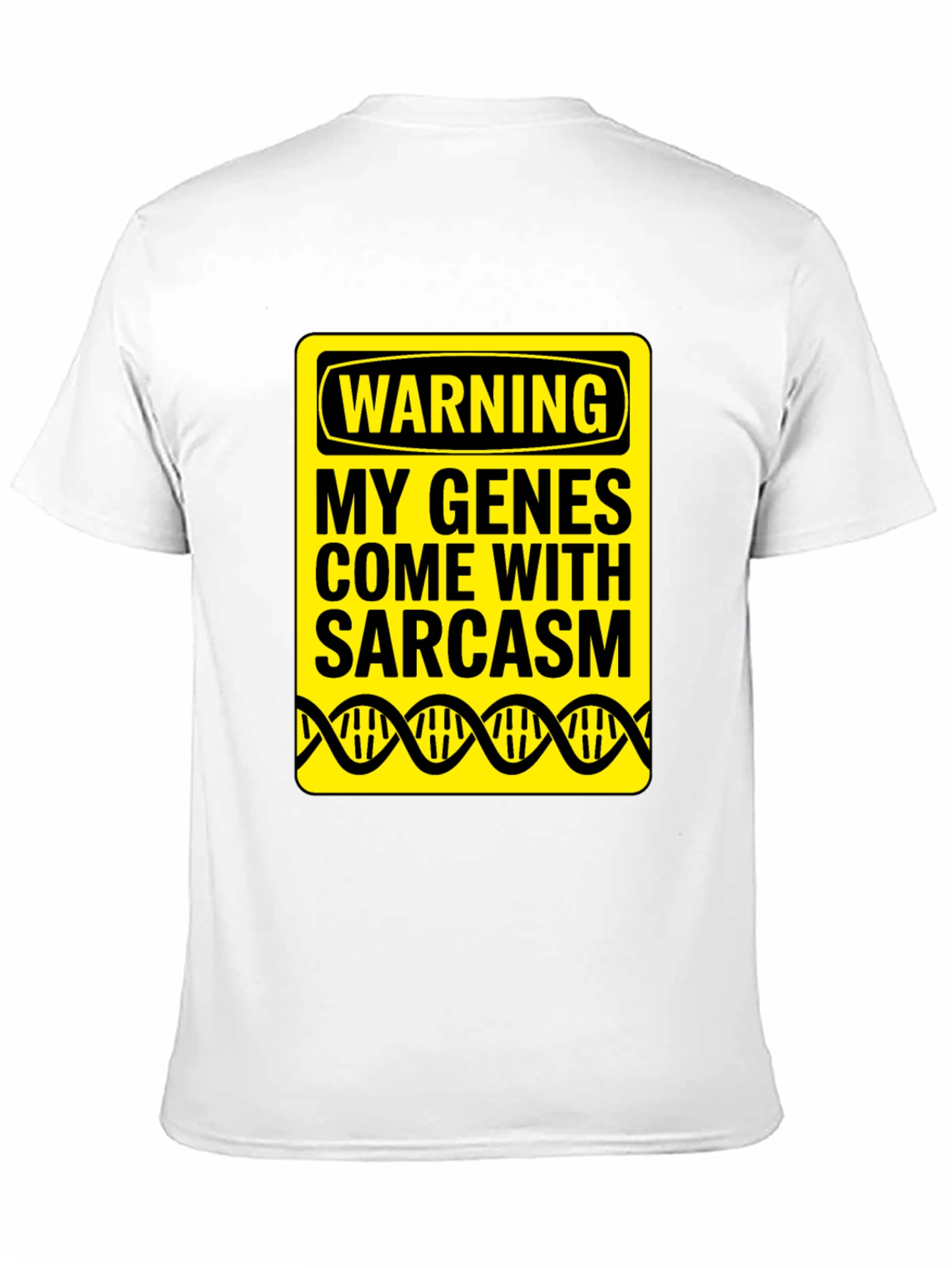 Sarcasm Genes Novelty Graphic Tee