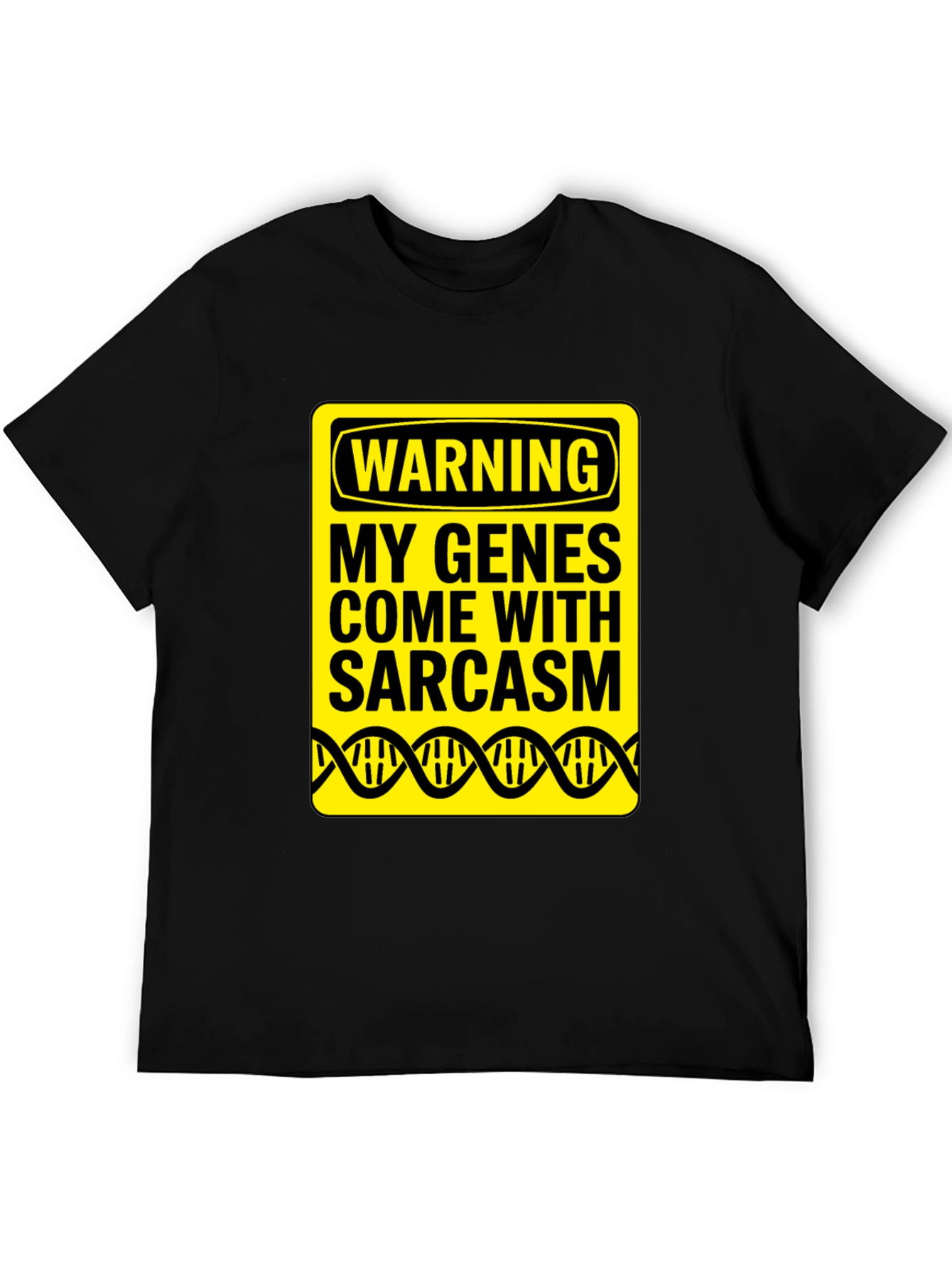 Sarcasm Genes Novelty Graphic Tee