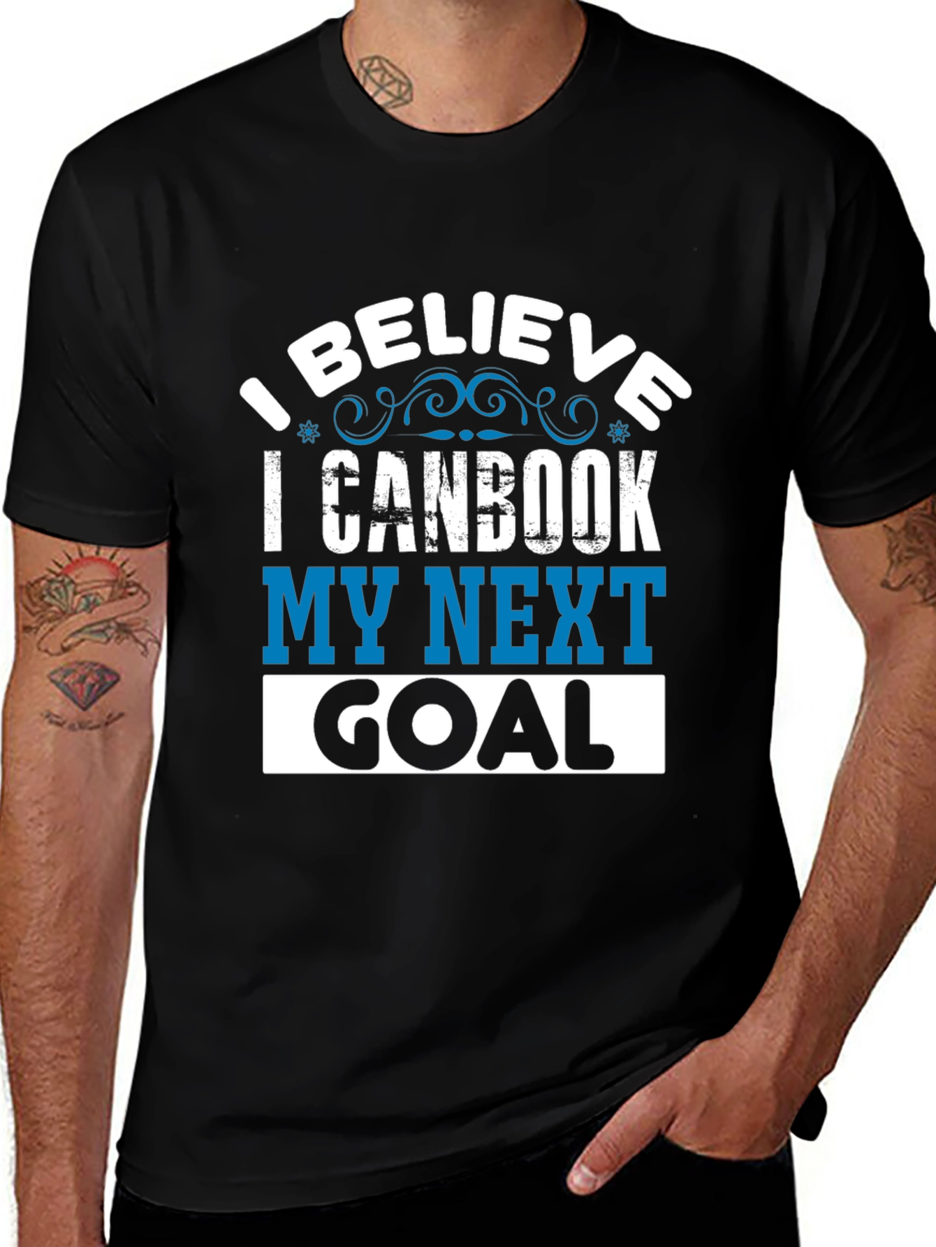 I Believe I Can Book My Next Goal T-Shirt