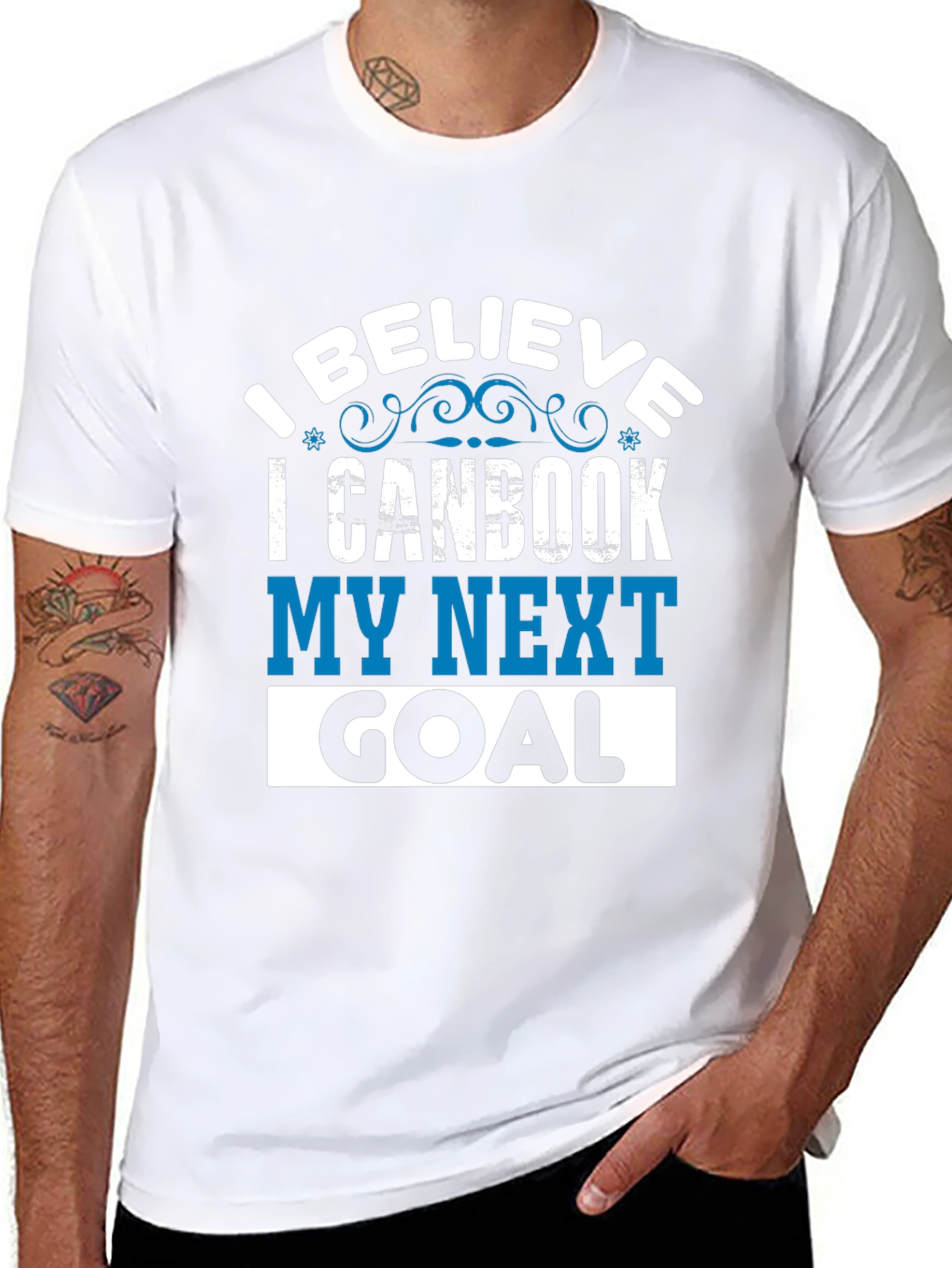 I Believe I Can Book My Next Goal T-Shirt