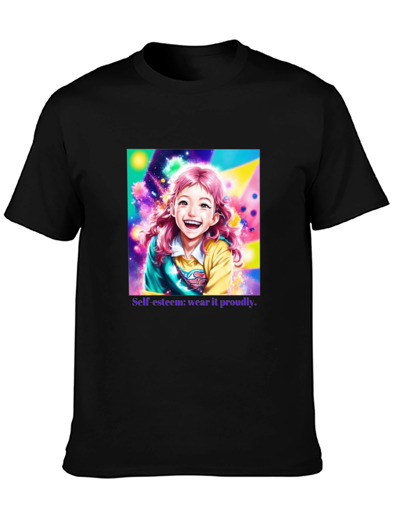 Expressive Anime Girl T-Shirt: Wear Your Confidence