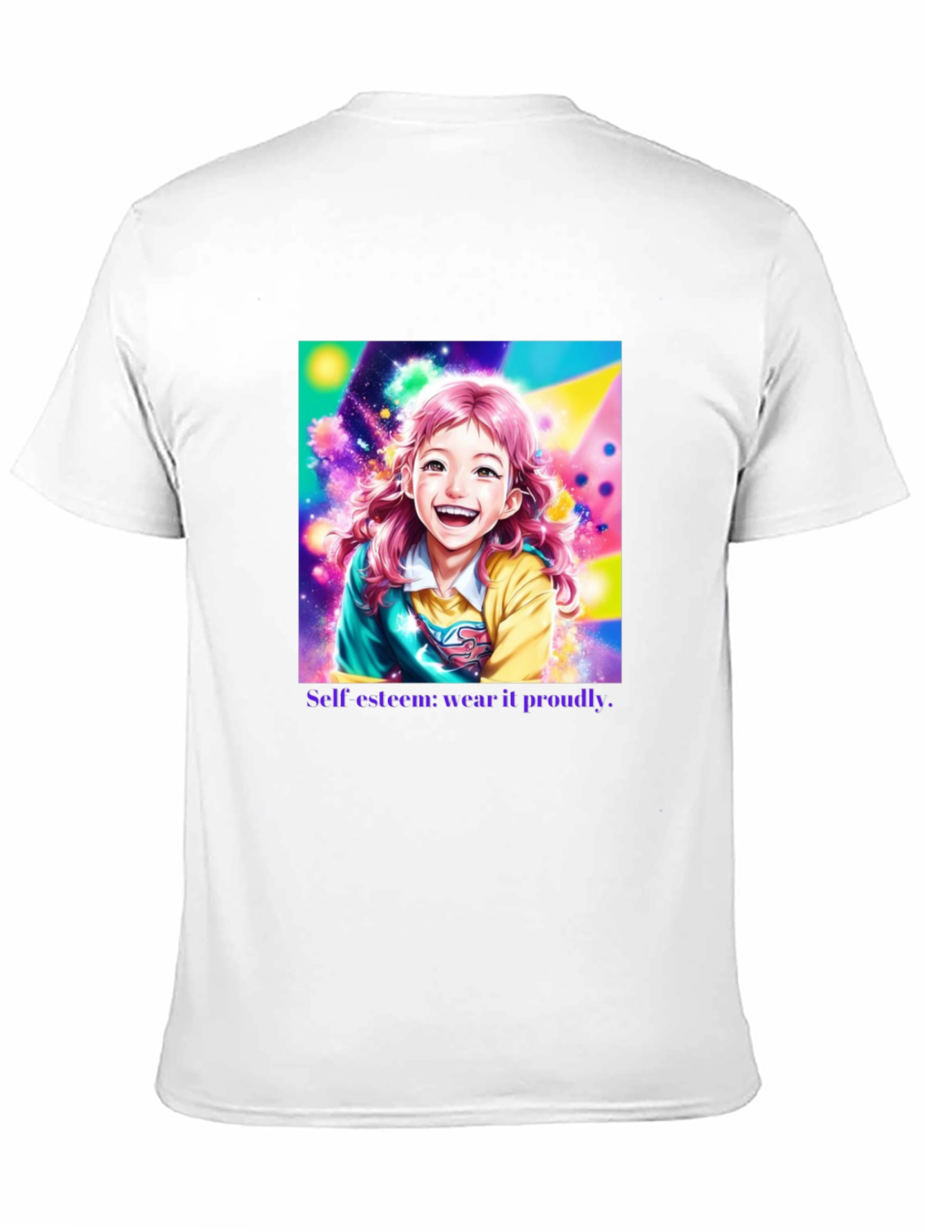 Expressive Anime Girl T-Shirt: Wear Your Confidence