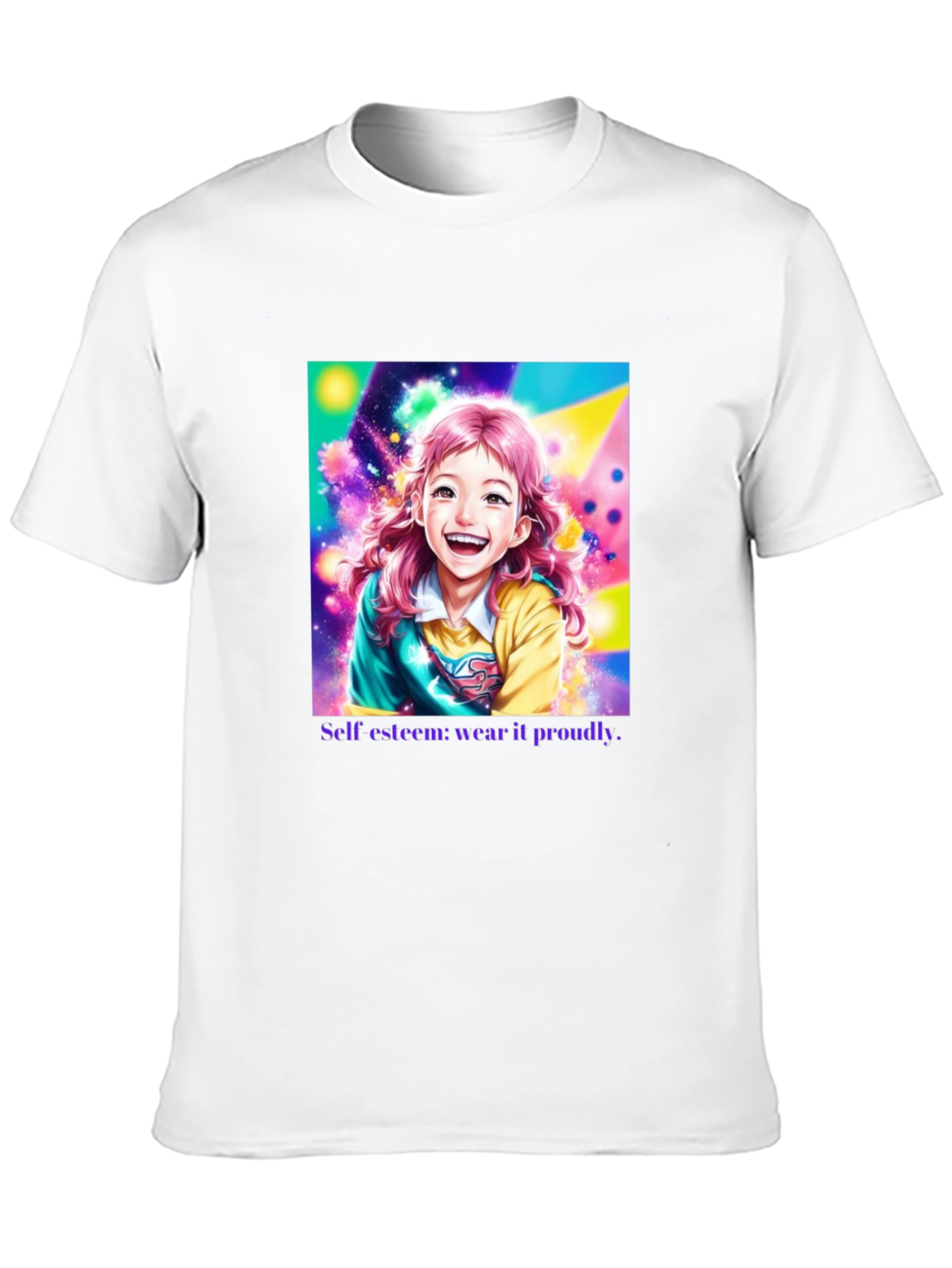 Expressive Anime Girl T-Shirt: Wear Your Confidence