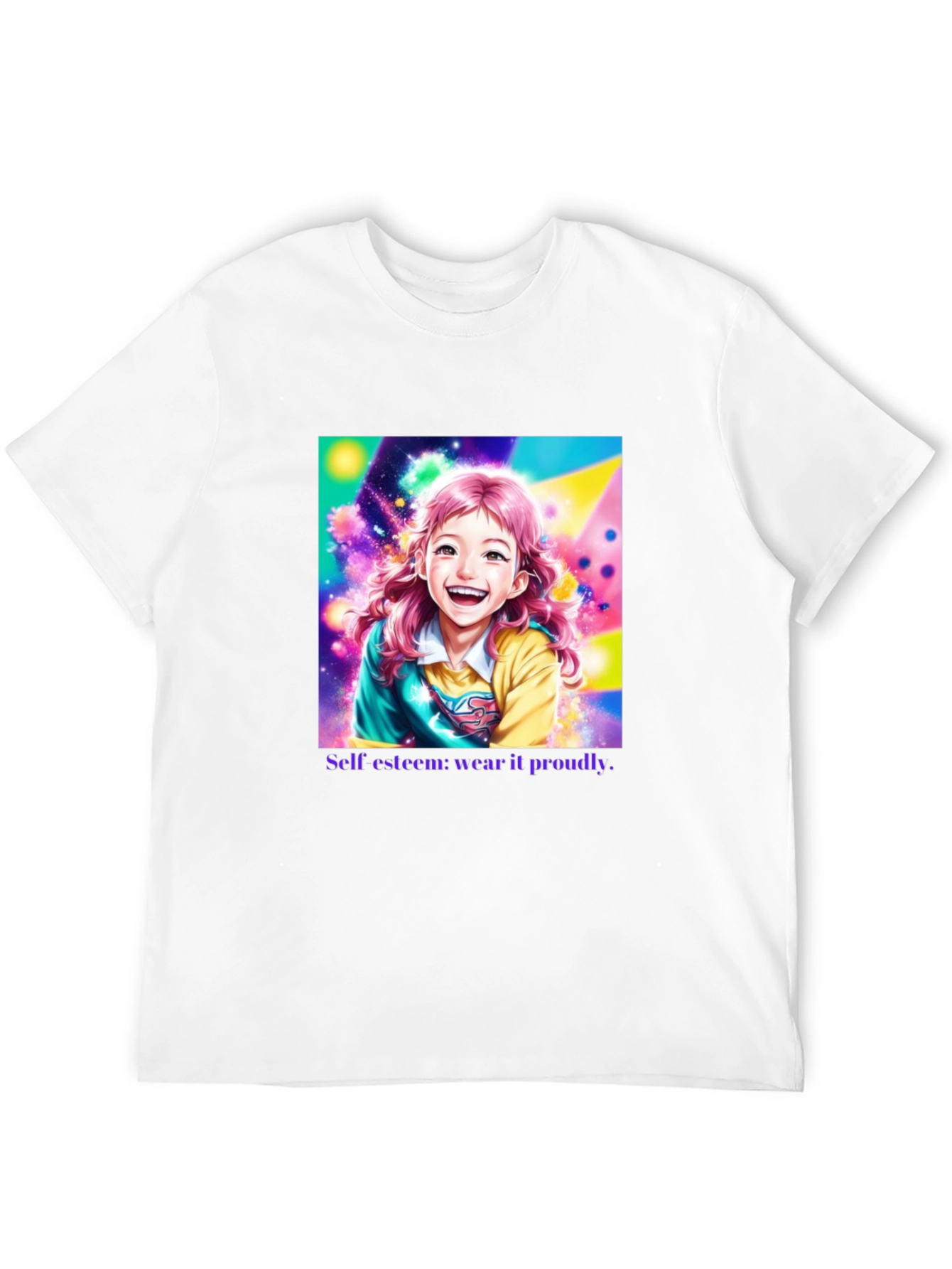 Expressive Anime Girl T-Shirt: Wear Your Confidence