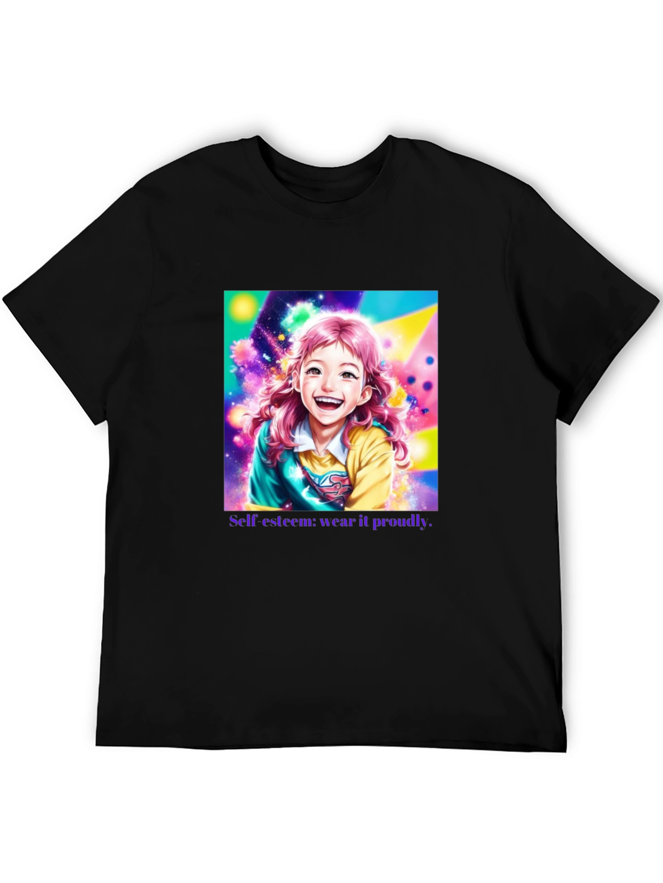 Expressive Anime Girl T-Shirt: Wear Your Confidence