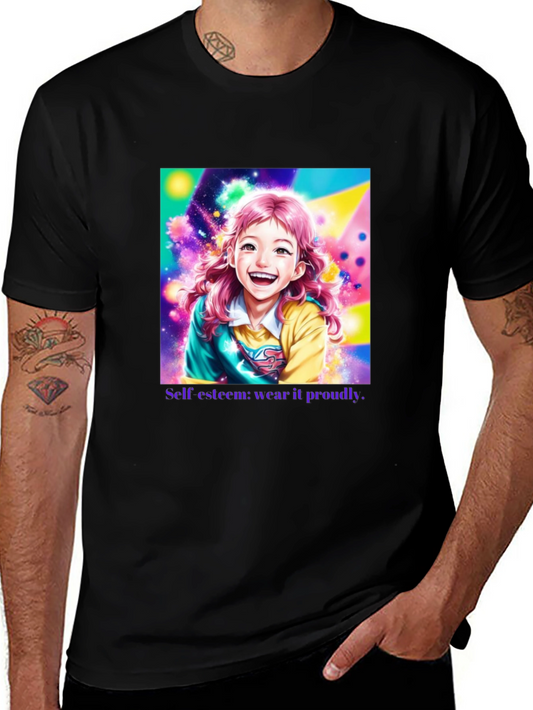 Expressive Anime Girl T-Shirt: Wear Your Confidence