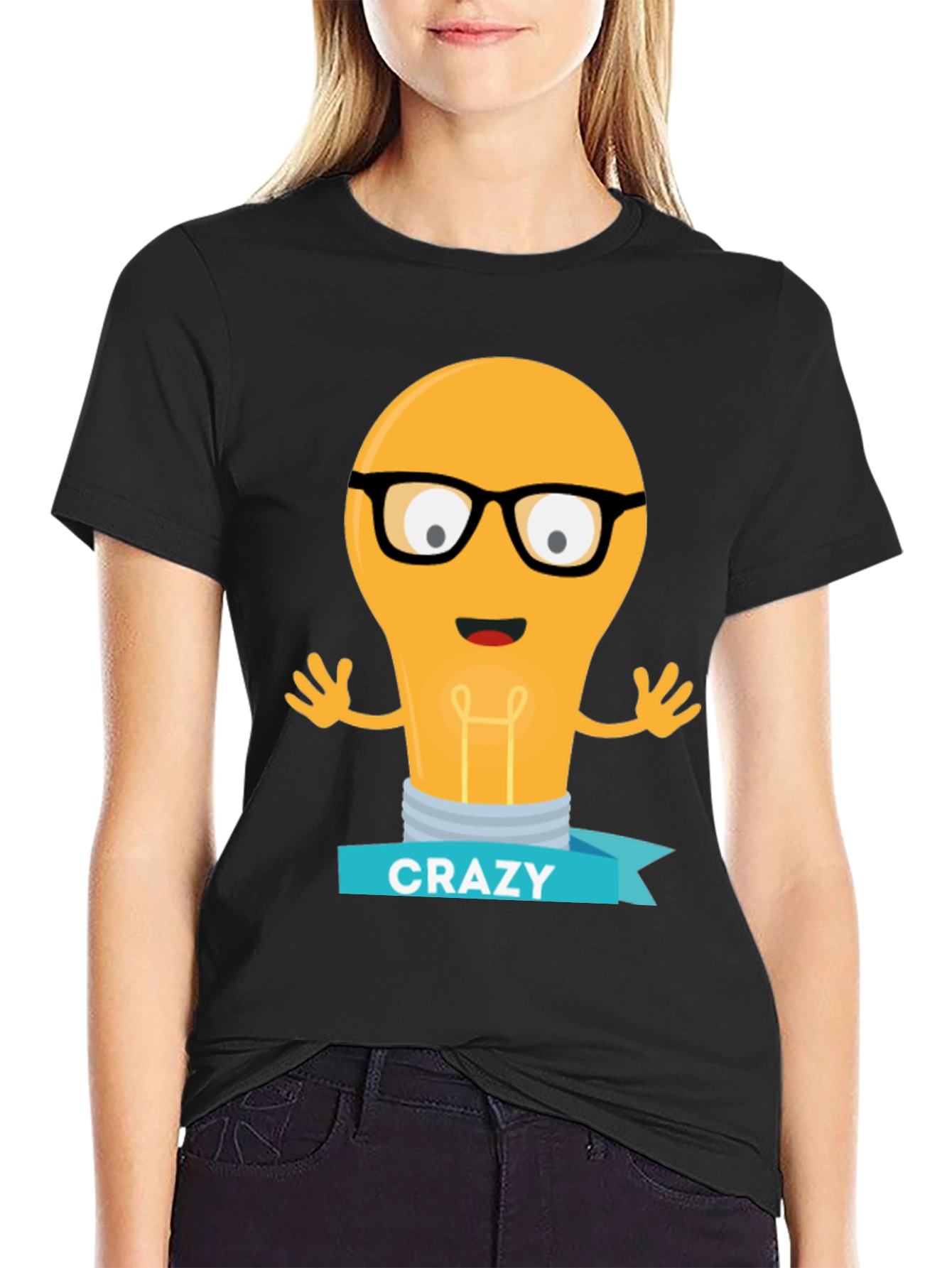 Crazy Lightbulb T-Shirt