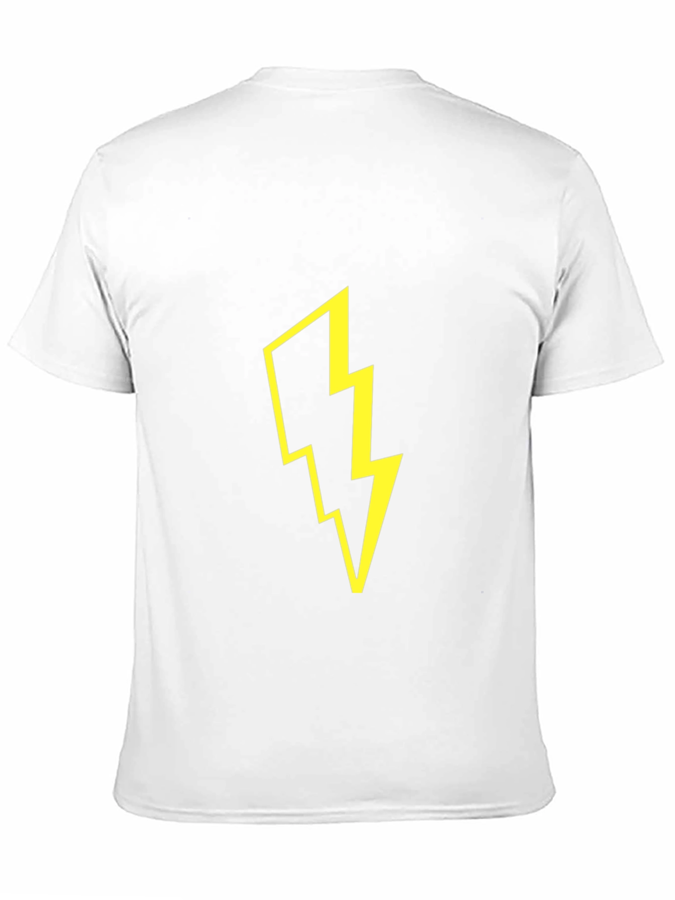 Lightning Bolt Graphic Black T-Shirt