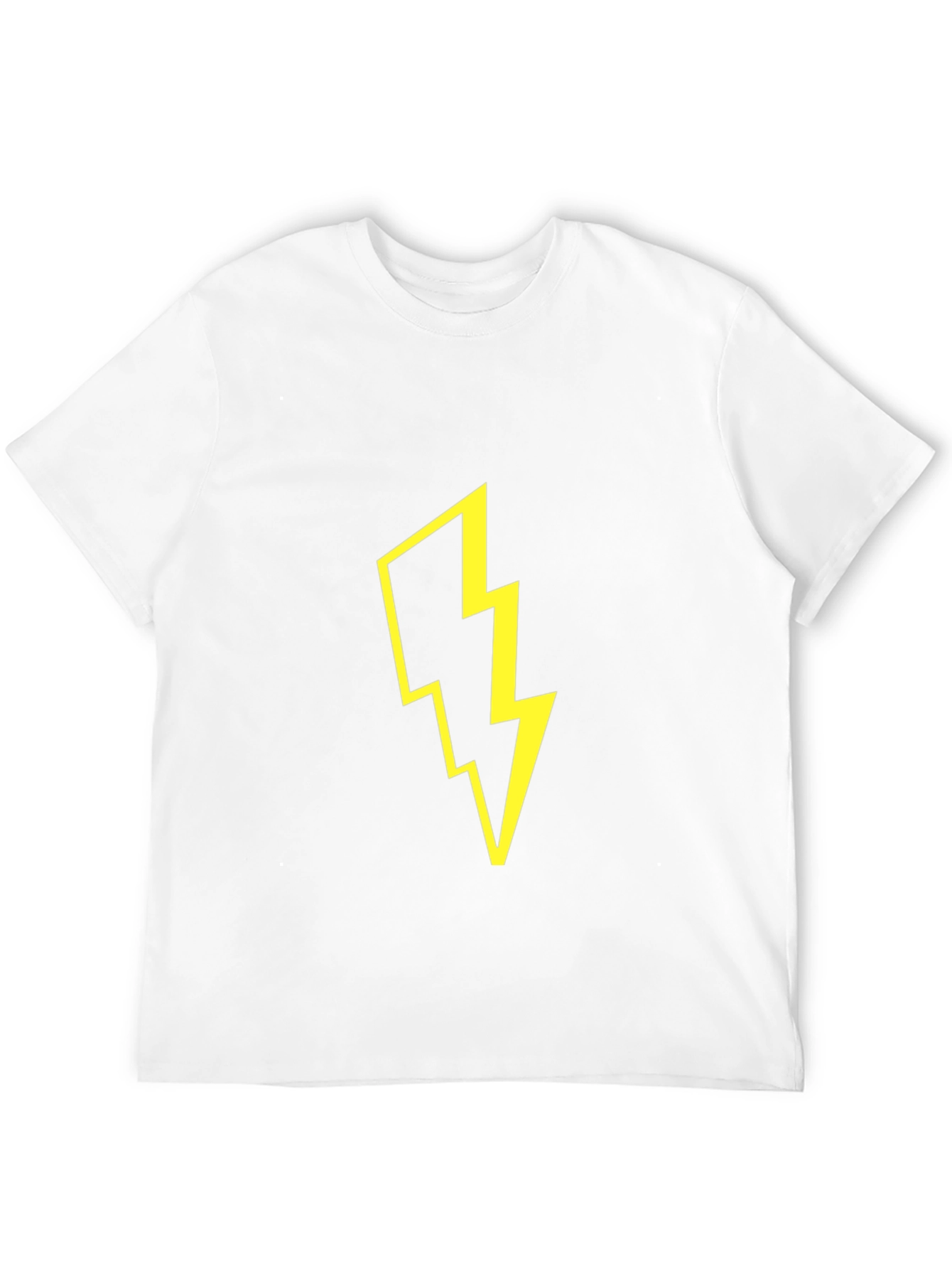 Lightning Bolt Graphic Black T-Shirt