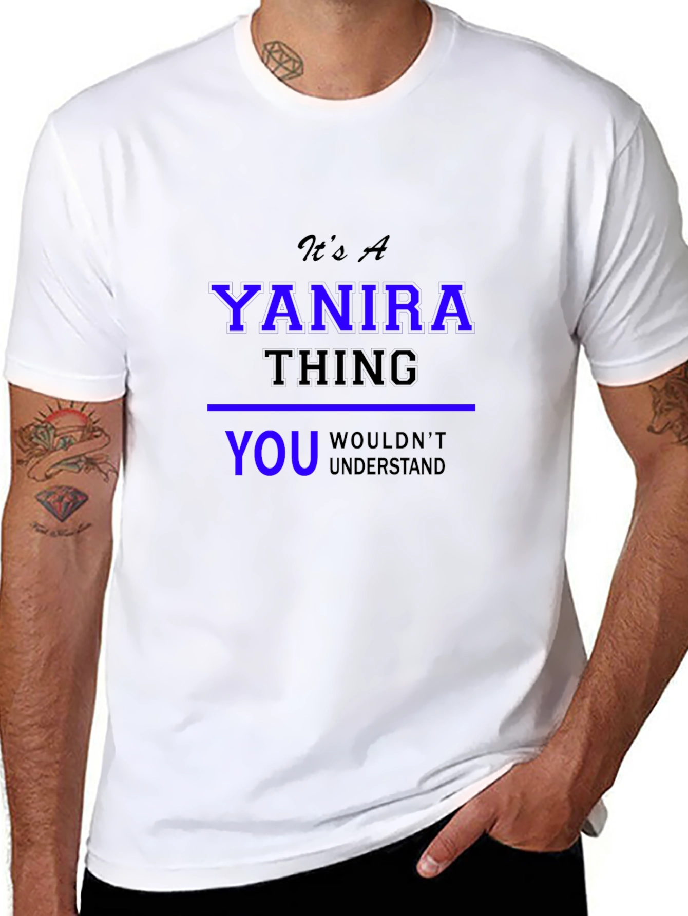 Yanira Thing T-Shirt: Custom Name Tee