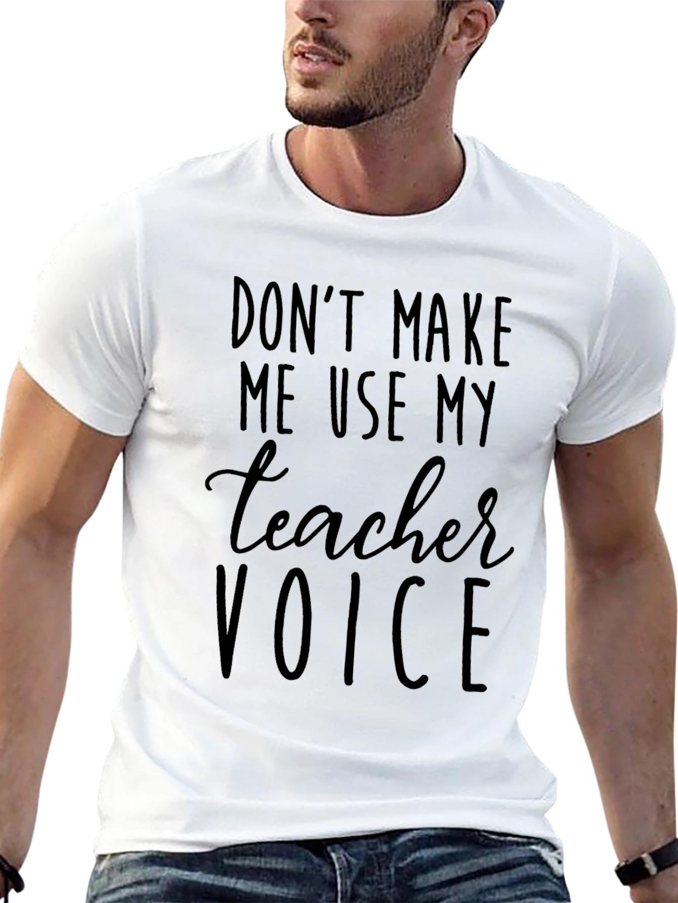 Teacher Voice Graphic Tee - Funny Educator Shirt
