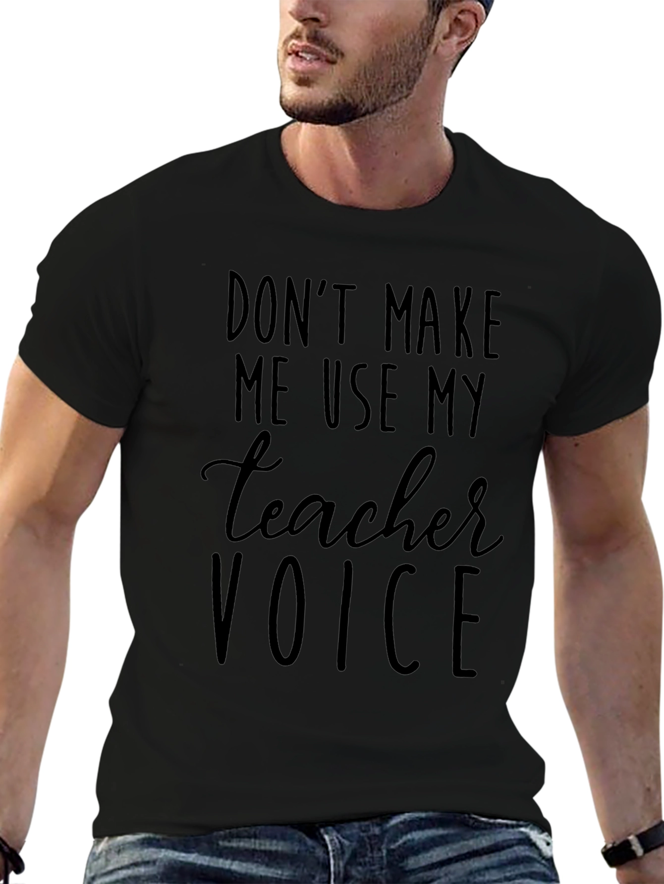 Teacher Voice Graphic Tee - Funny Educator Shirt