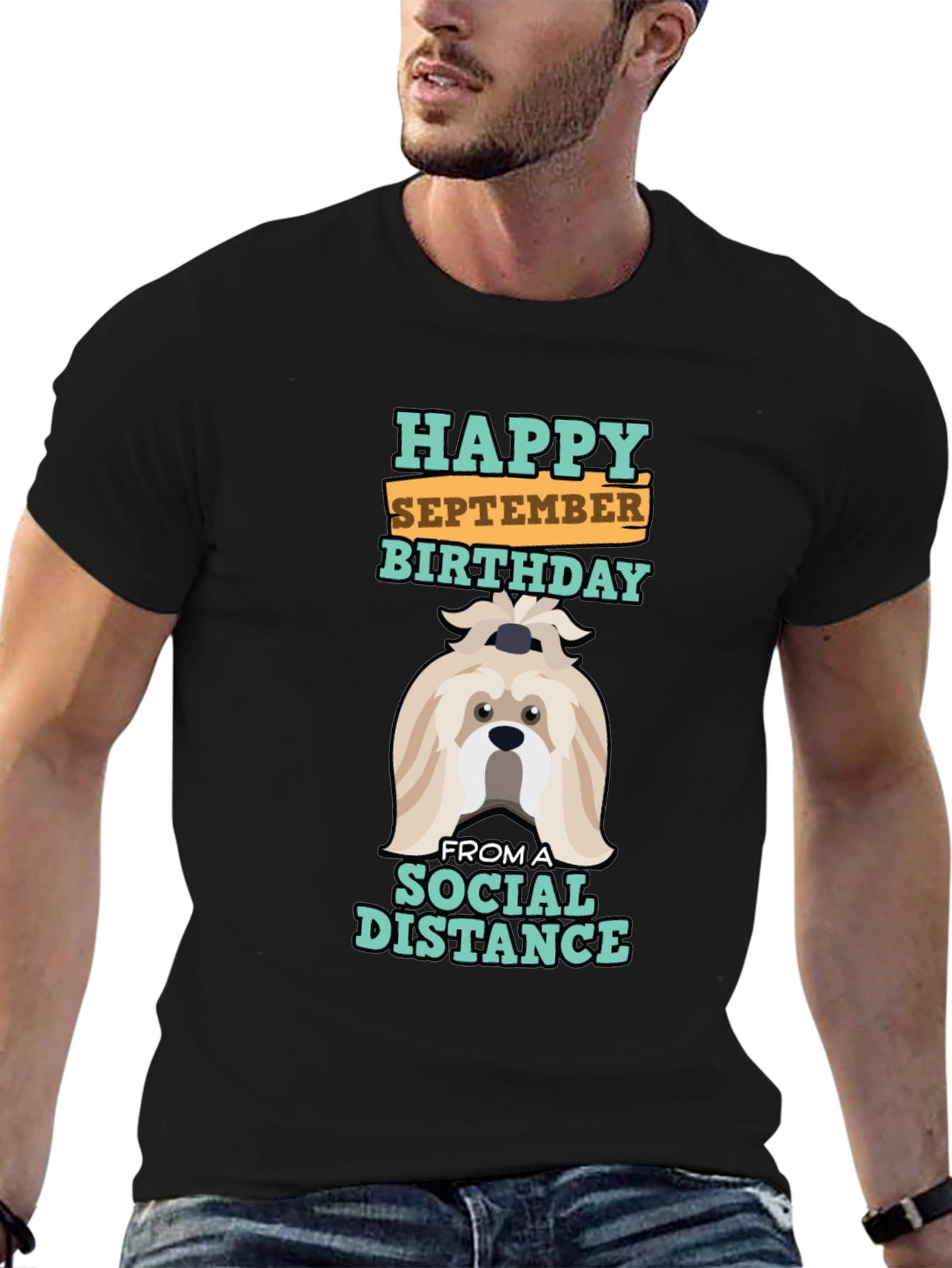Happy September Birthday Dog Lover T-Shirt